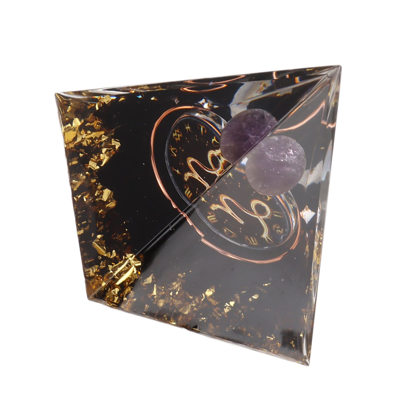 5cm Orgonite Pyramid for Positive Energy Healing Crystal Pyramid Meditation view 10