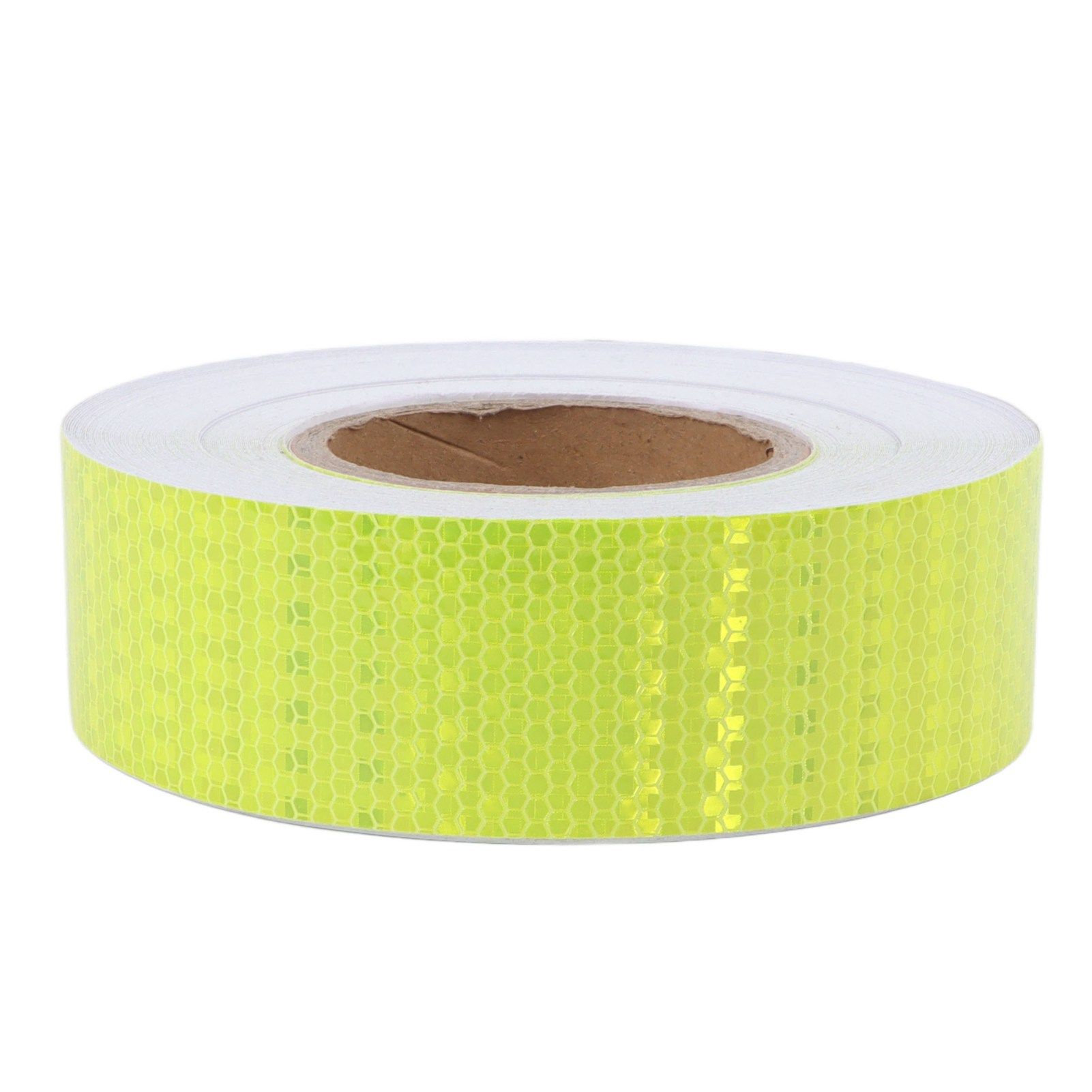 Pure Color Fluorescent Yellow Reflective Tape Warning Reflective Strip for view 2