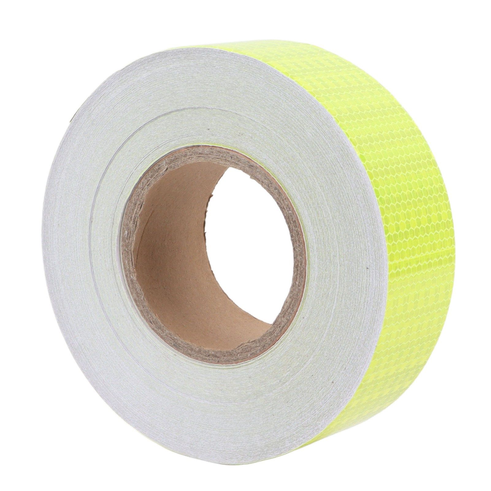 Pure Color Fluorescent Yellow Reflective Tape Warning Reflective Strip for view 4