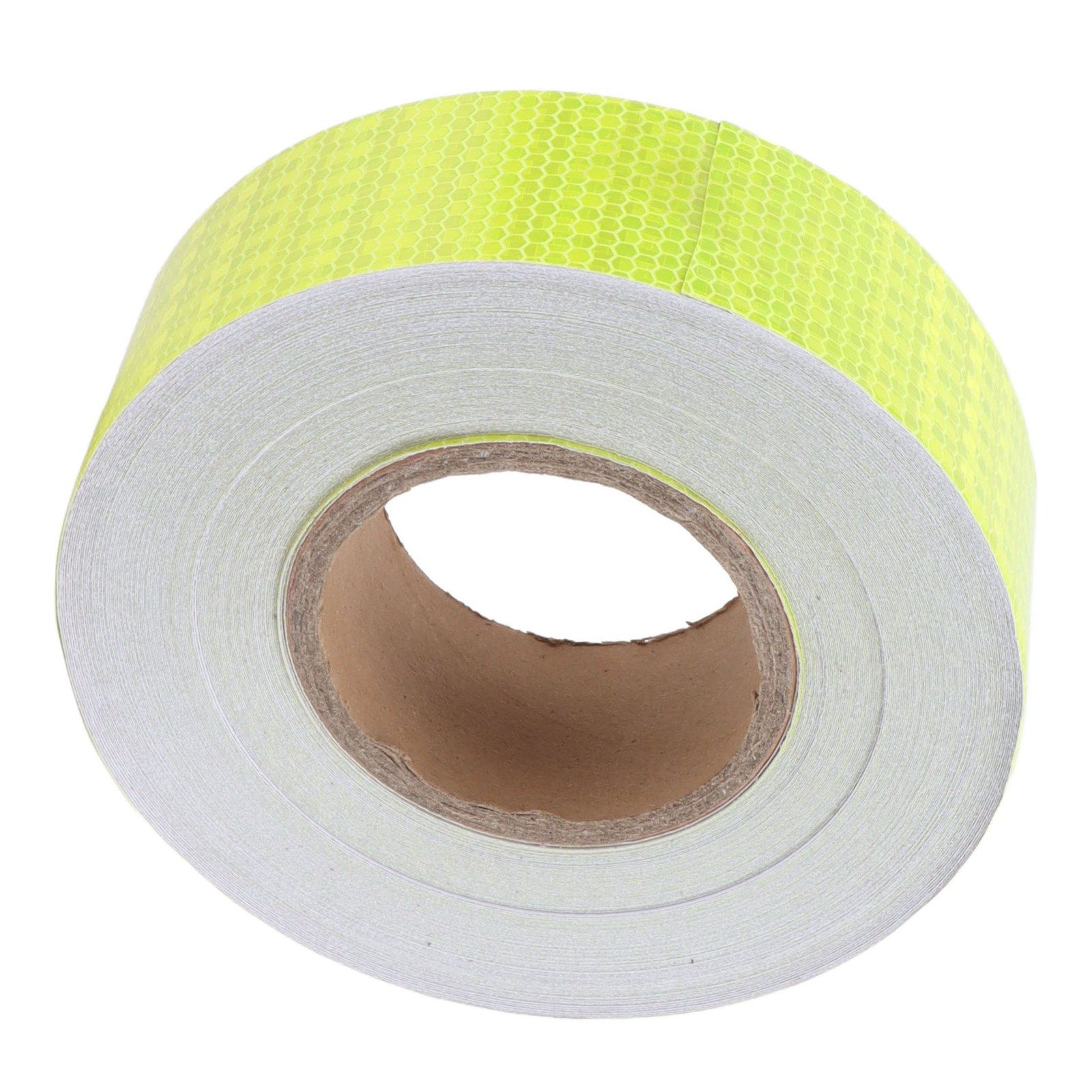 Pure Color Fluorescent Yellow Reflective Tape Warning Reflective Strip for view 10
