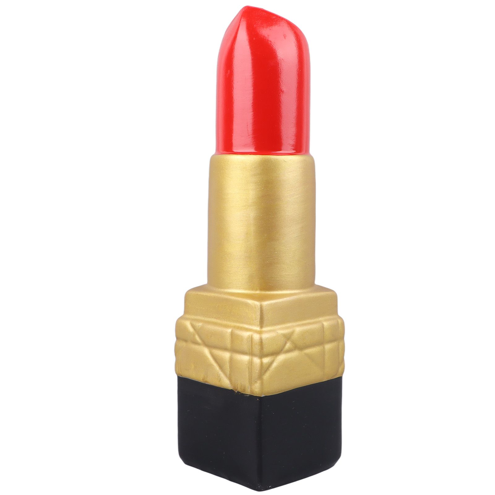 Creative Lipstick Shape Vase Beautiful Resin Exquisite Realistic Lipstick