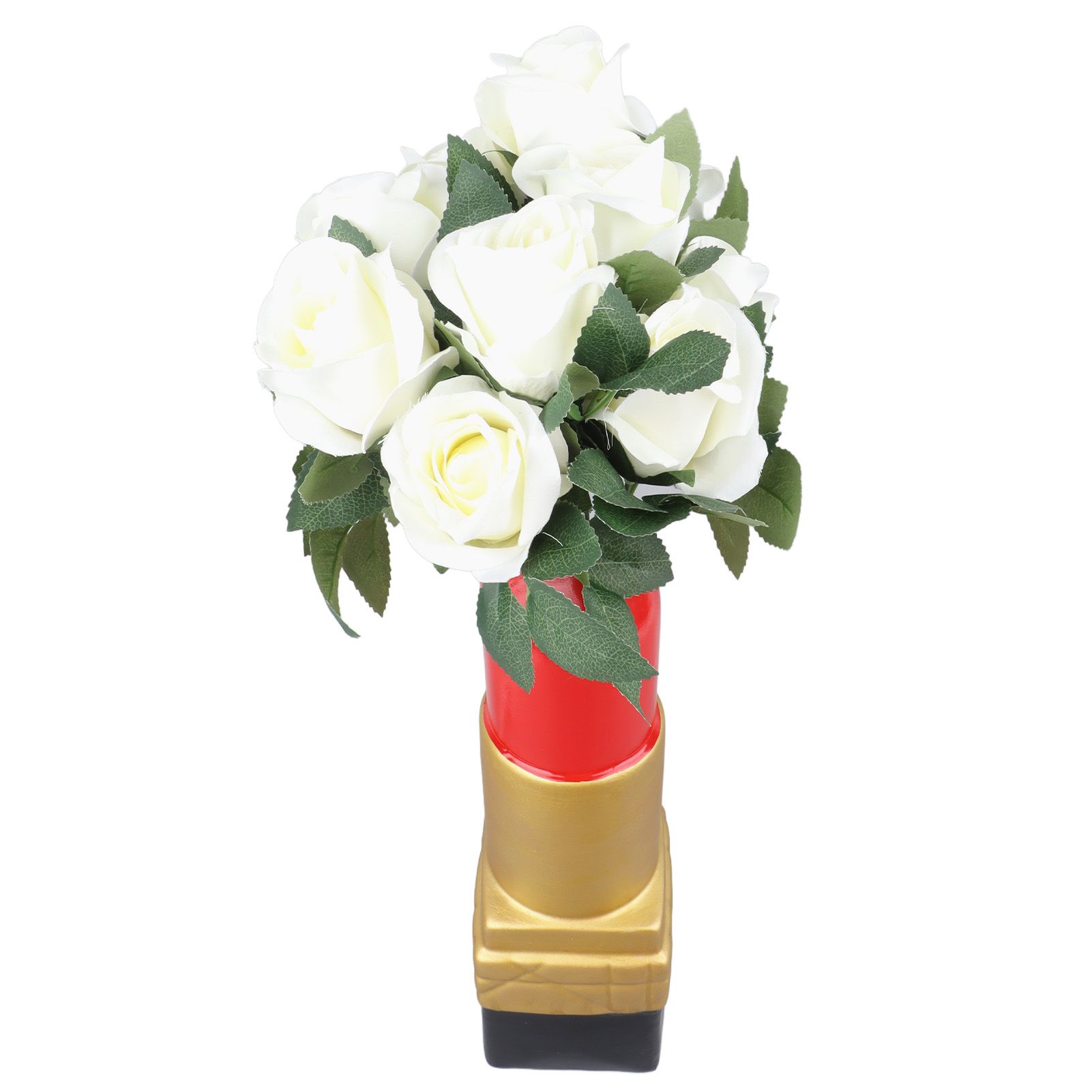 Creative Lipstick Shape Vase Beautiful Resin Exquisite Realistic Lipstick view 7