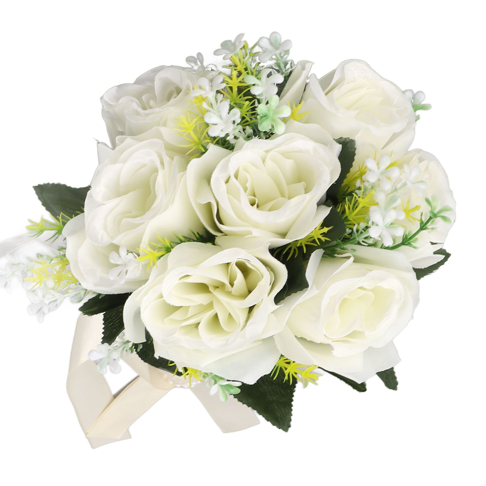 Wedding Bouquets Silk and Plastic Romantic Exquisite Comfortable Handle view 4