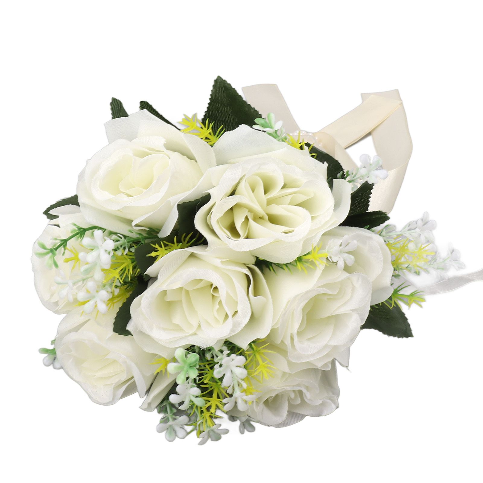 Wedding Bouquets Silk and Plastic Romantic Exquisite Comfortable Handle view 5