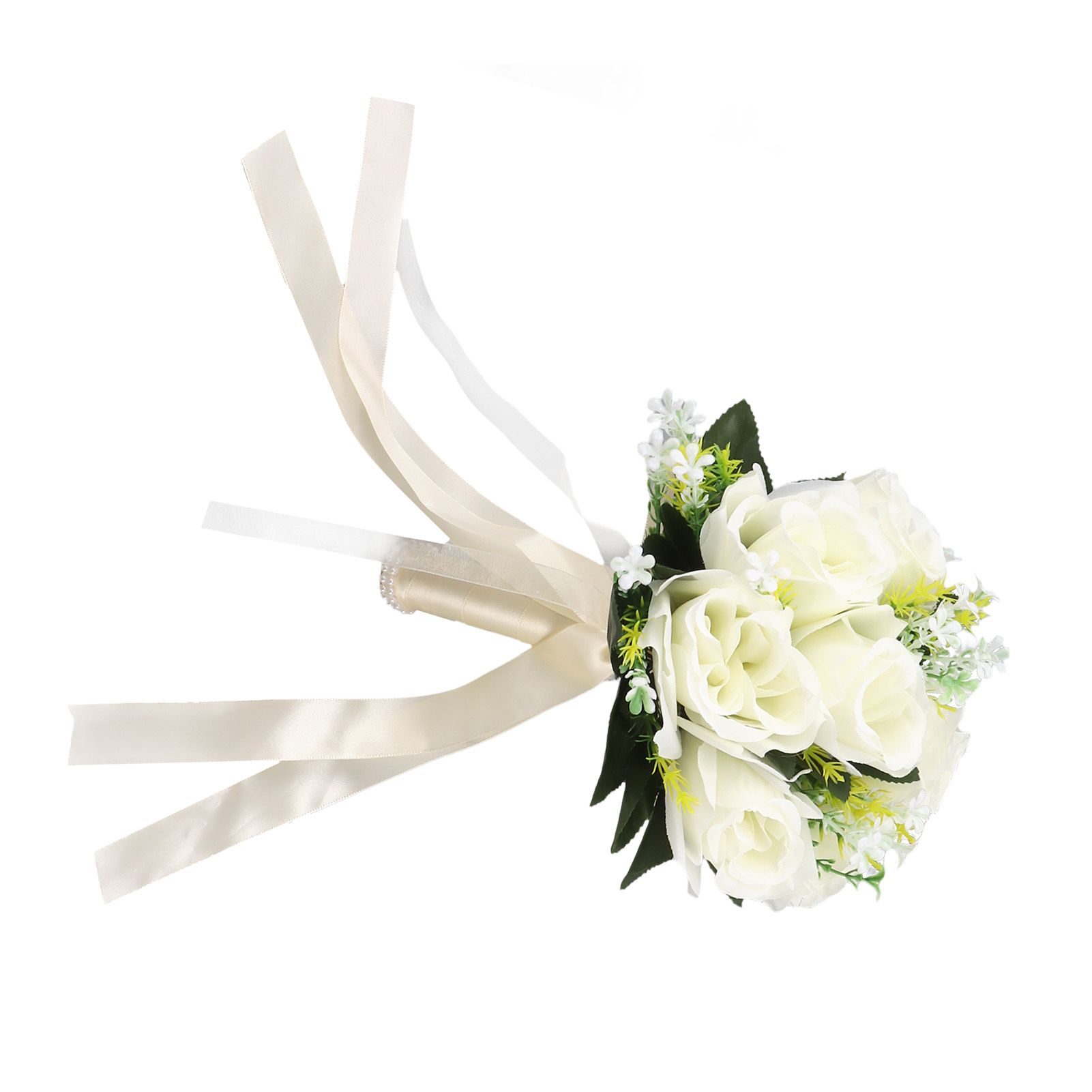 Wedding Bouquets Silk and Plastic Romantic Exquisite Comfortable Handle view 10