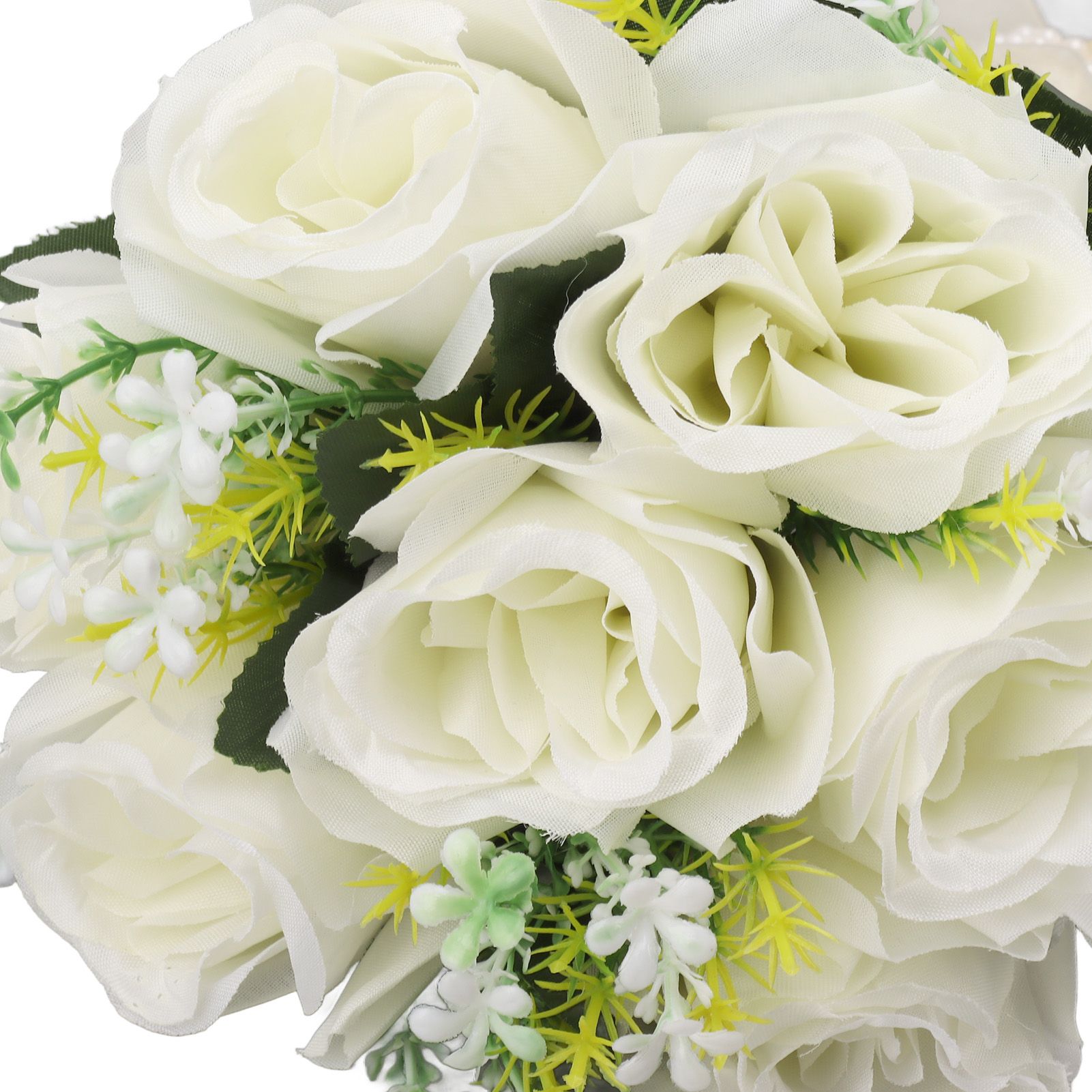 Wedding Bouquets Silk and Plastic Romantic Exquisite Comfortable Handle view 13