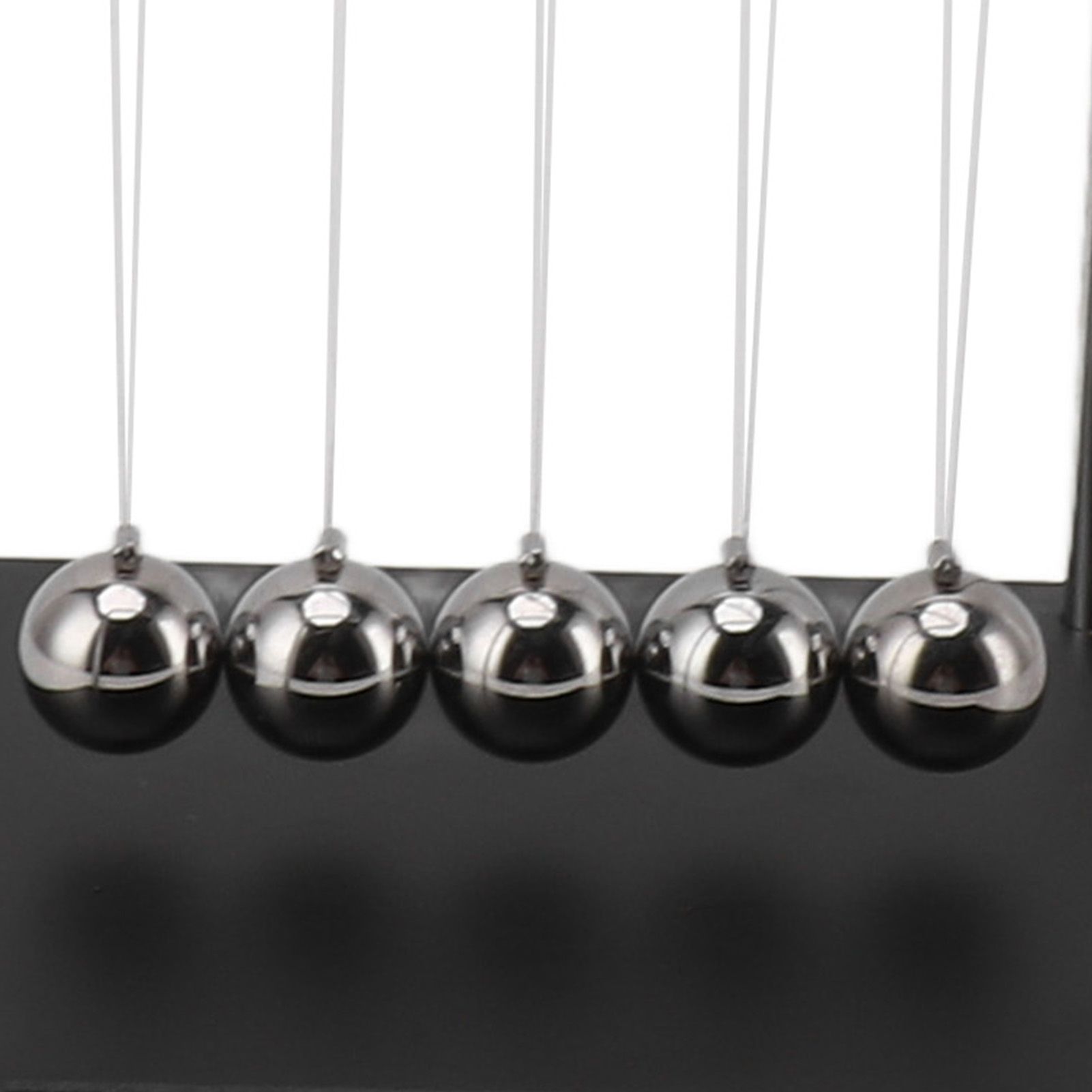 Balance Steel Swing Balls Z Shape N Shape Wooden Base Pendulum Ball for Home view 15