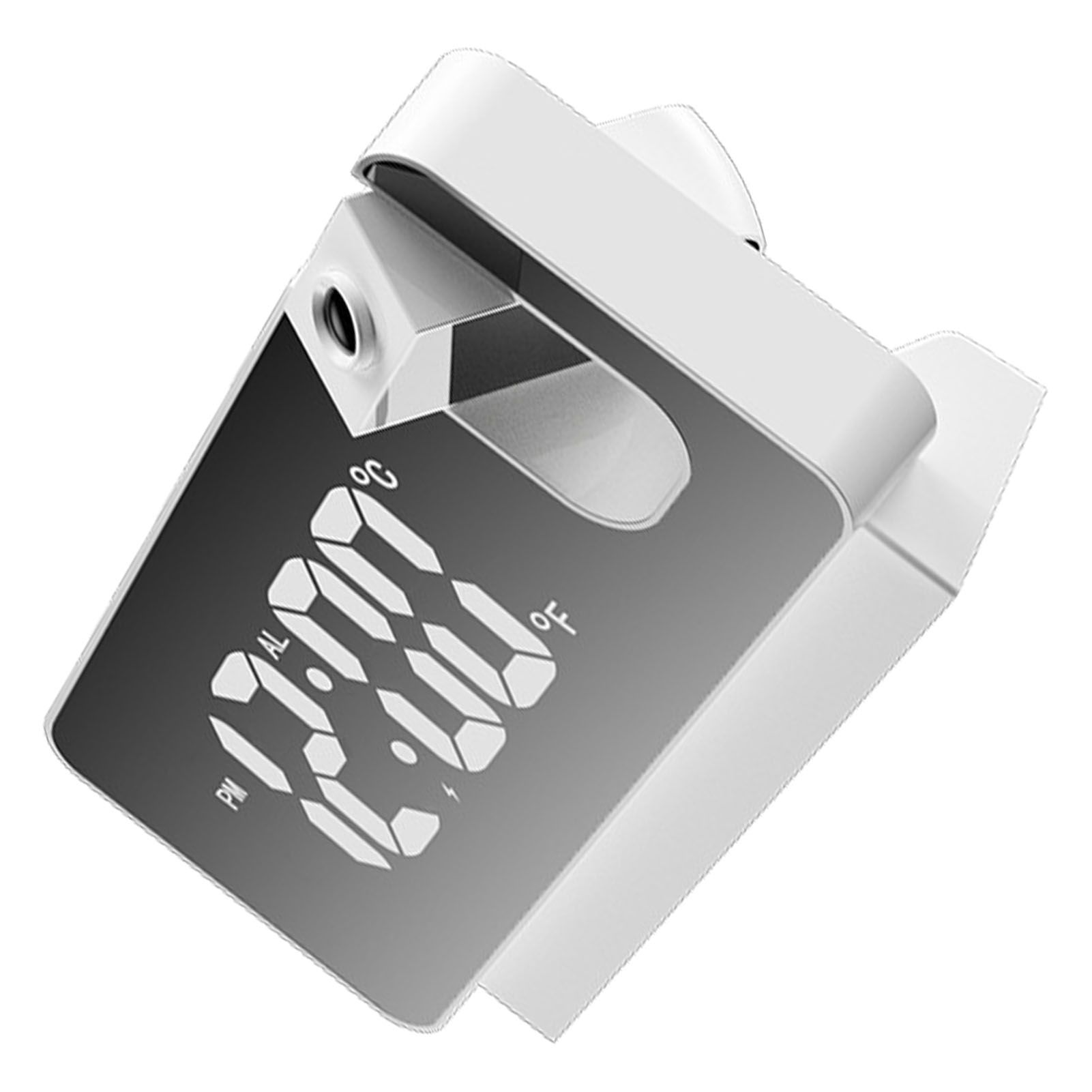 Projection Alarm Clock 360 Degree Flexible Adjust Creative LED Mirror Digital view 4