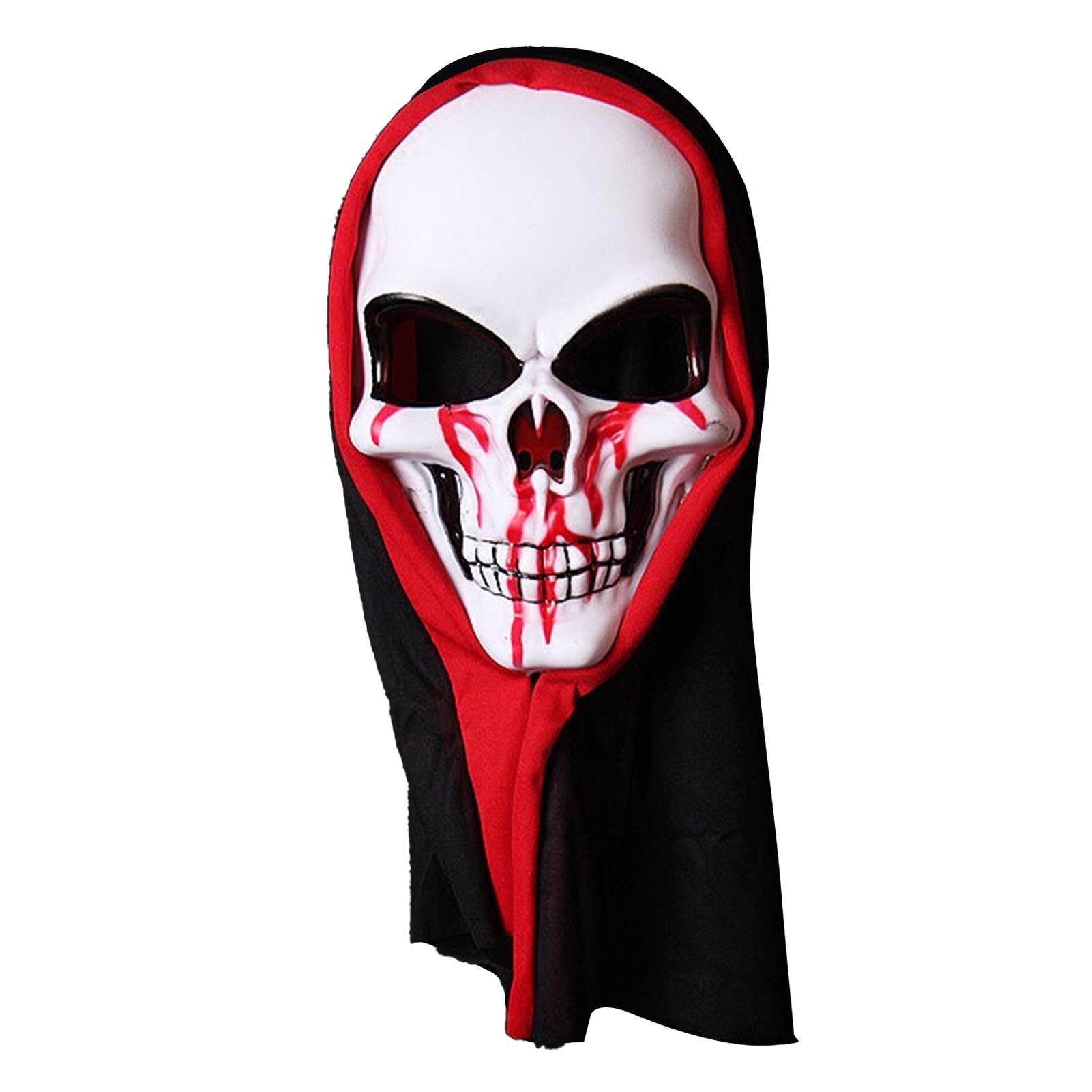 Skull Mask Skeleton Scary Ghost Death High Elastic Breathable Unisex Halloween