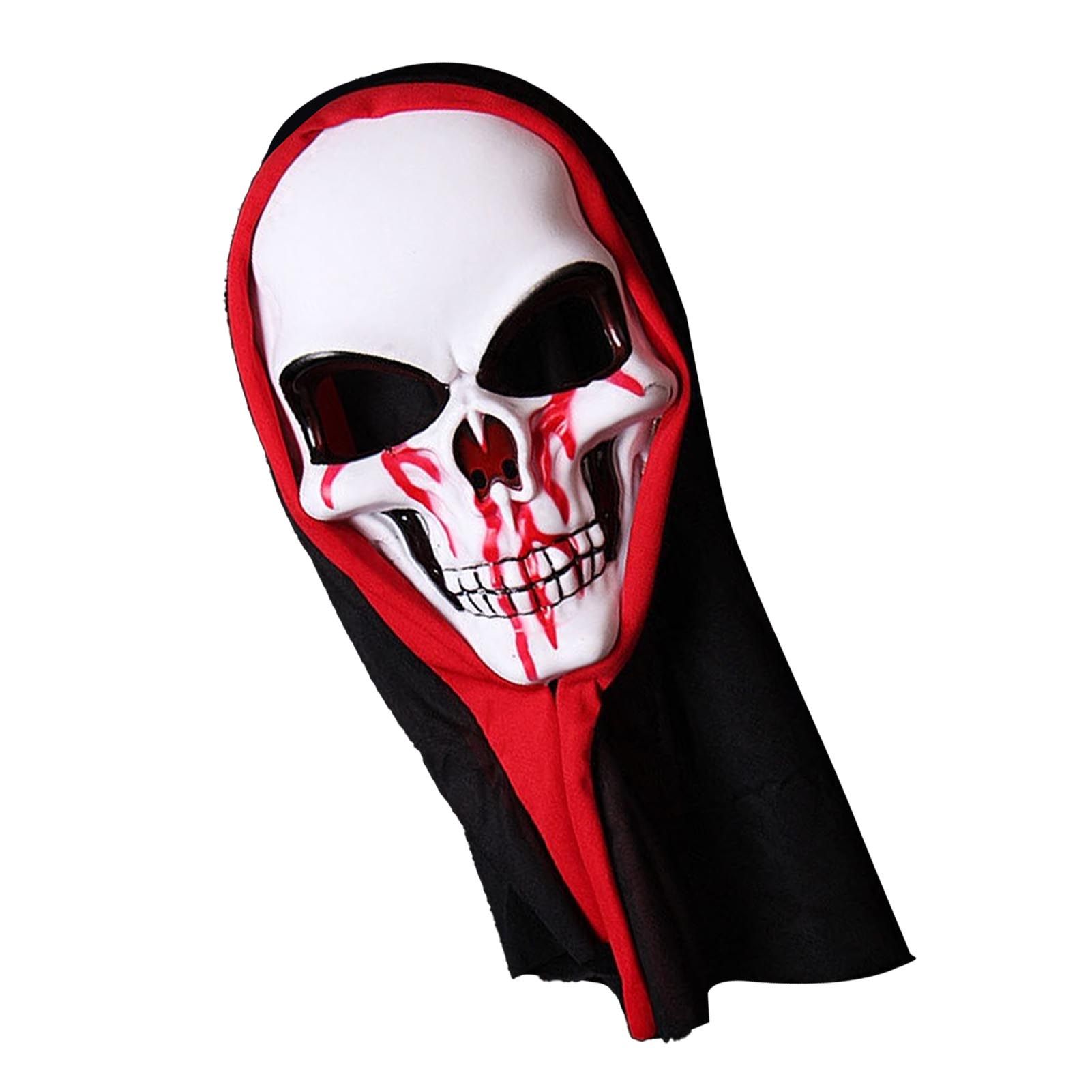 Skull Mask Skeleton Scary Ghost Death High Elastic Breathable Unisex Halloween view 4