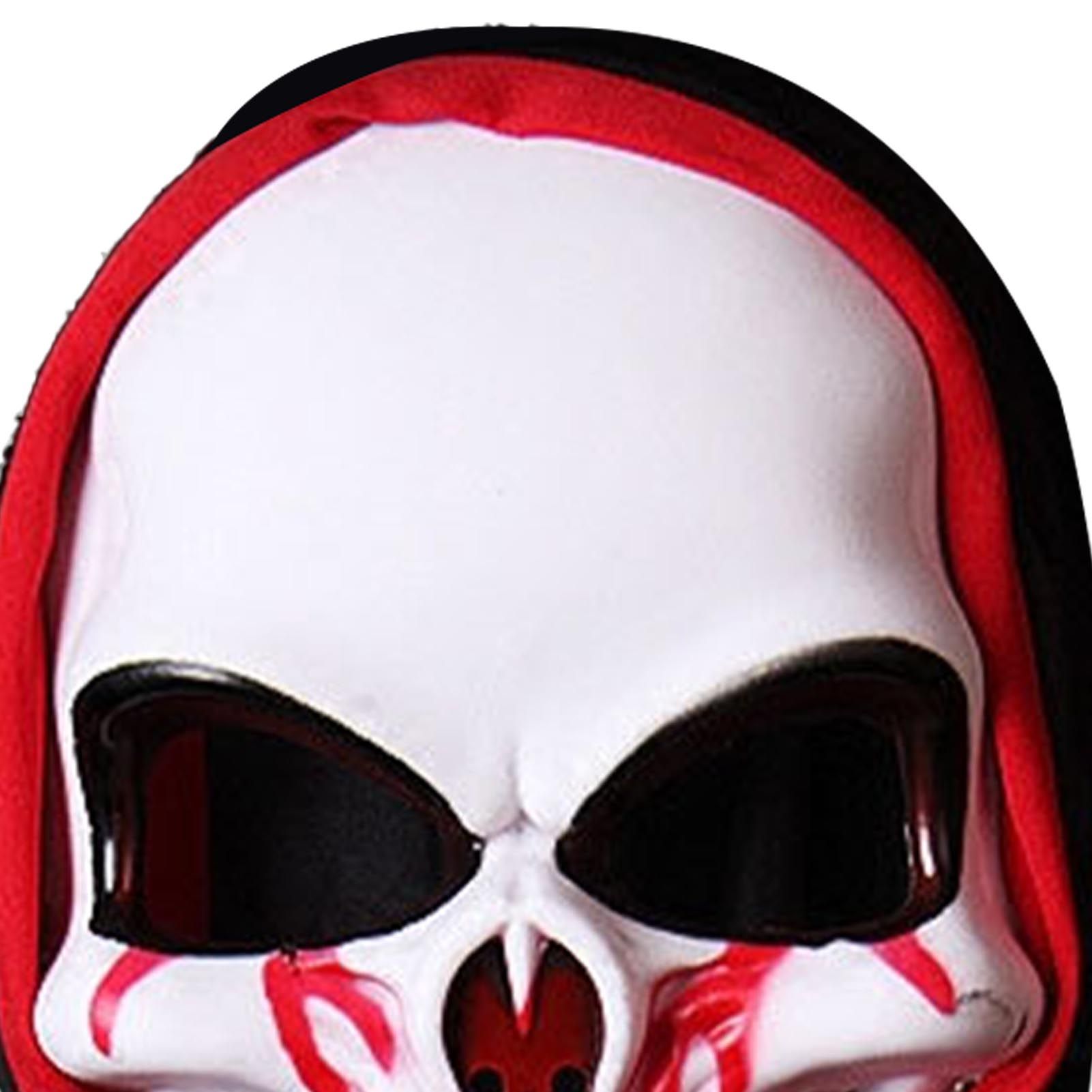 Skull Mask Skeleton Scary Ghost Death High Elastic Breathable Unisex Halloween view 7