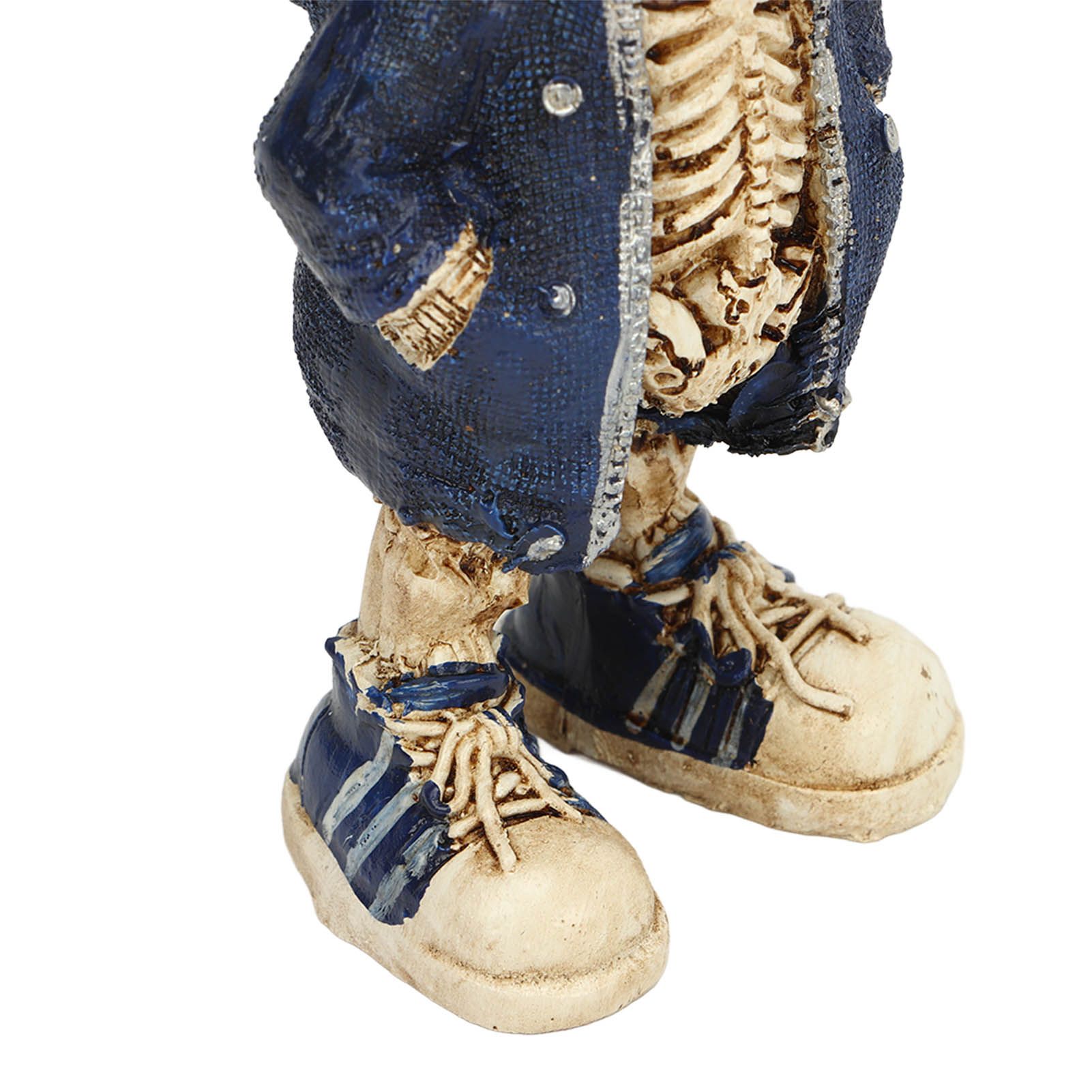 Skeleton Figurines Cool Exquisite Resin Skeleton Statue for Home Party Desk view 14