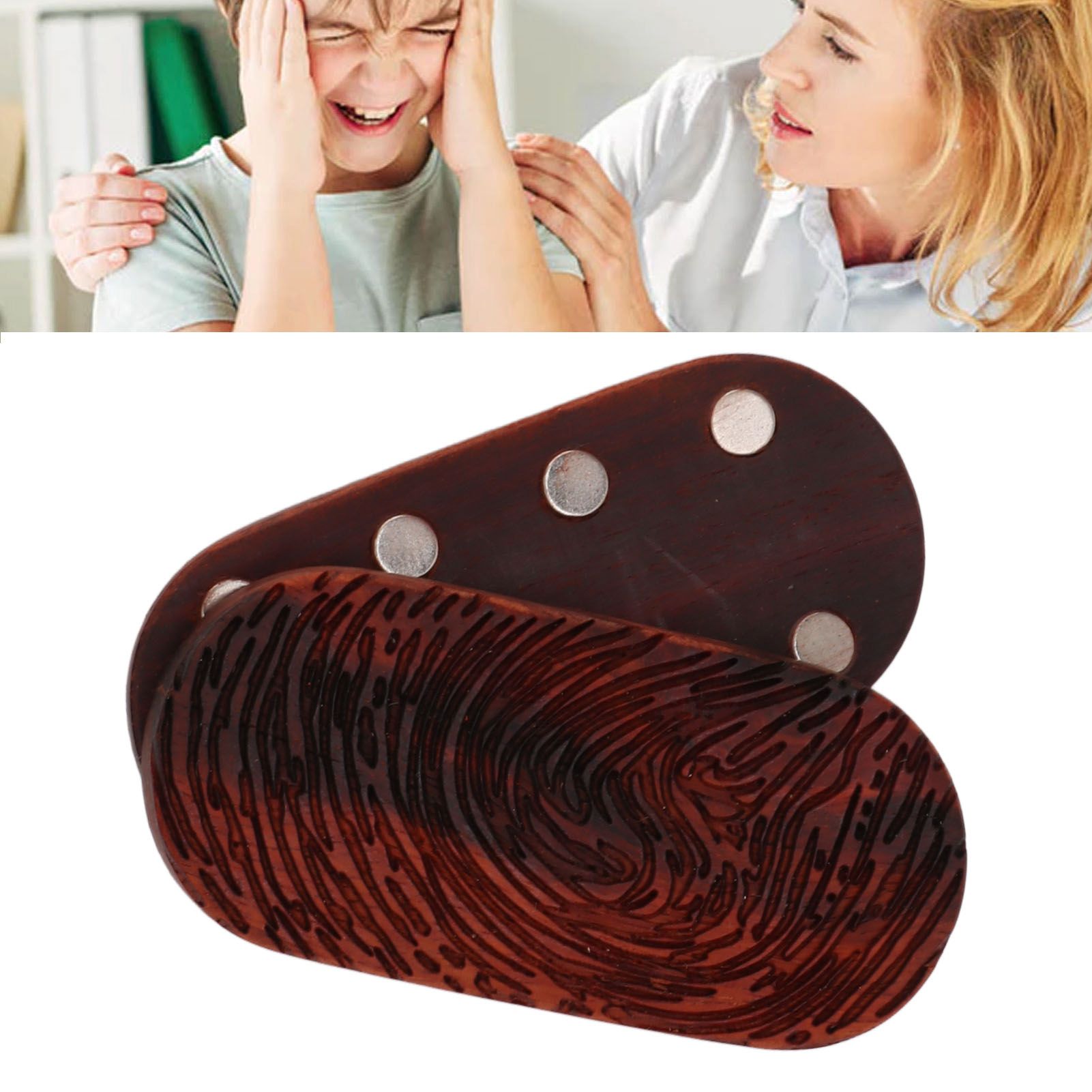 Magnet Finger Stress Relief Slider Wood Finger Stress Relief Toy Wooden view 12