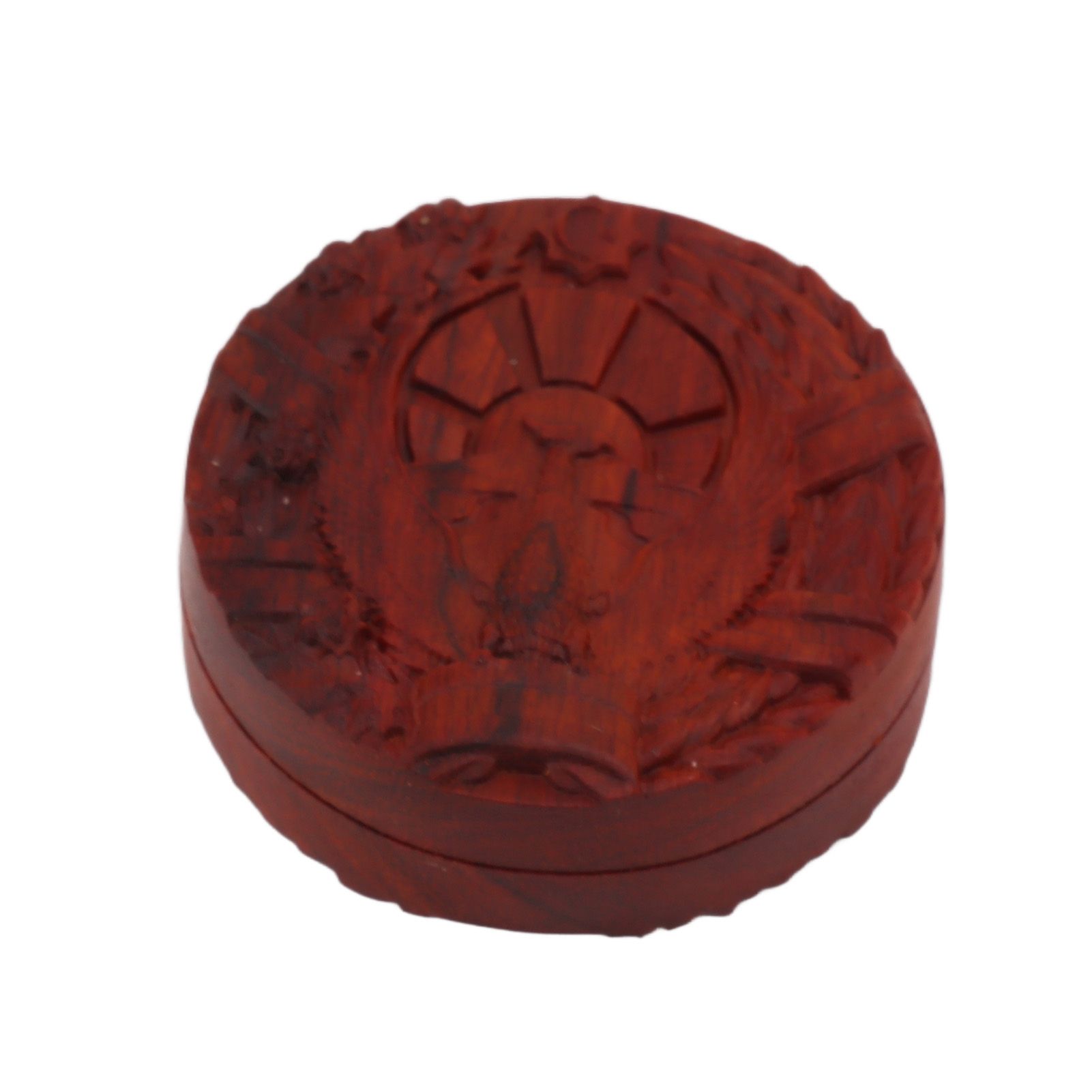 Magnetic Push Slider Stress Relief Handmade Rosewood Crafted Rotating Fidget view 2
