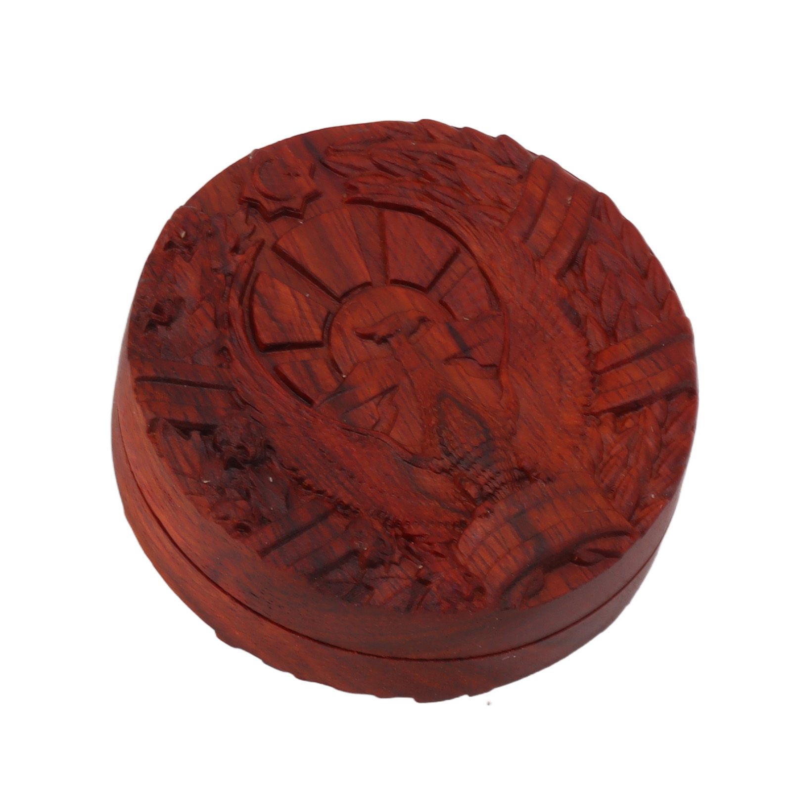 Magnetic Push Slider Stress Relief Handmade Rosewood Crafted Rotating Fidget view 7