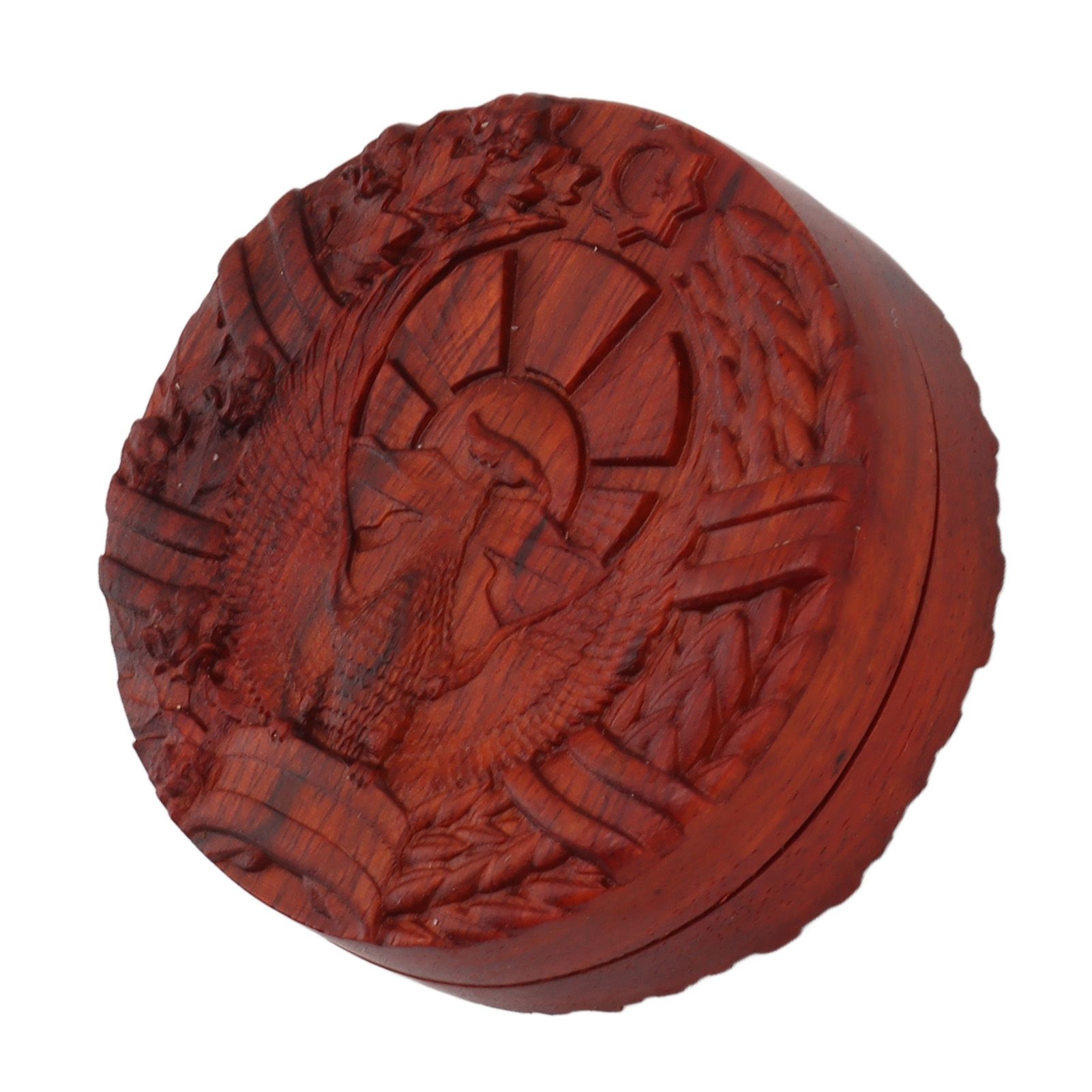 Magnetic Push Slider Stress Relief Handmade Rosewood Crafted Rotating Fidget view 8