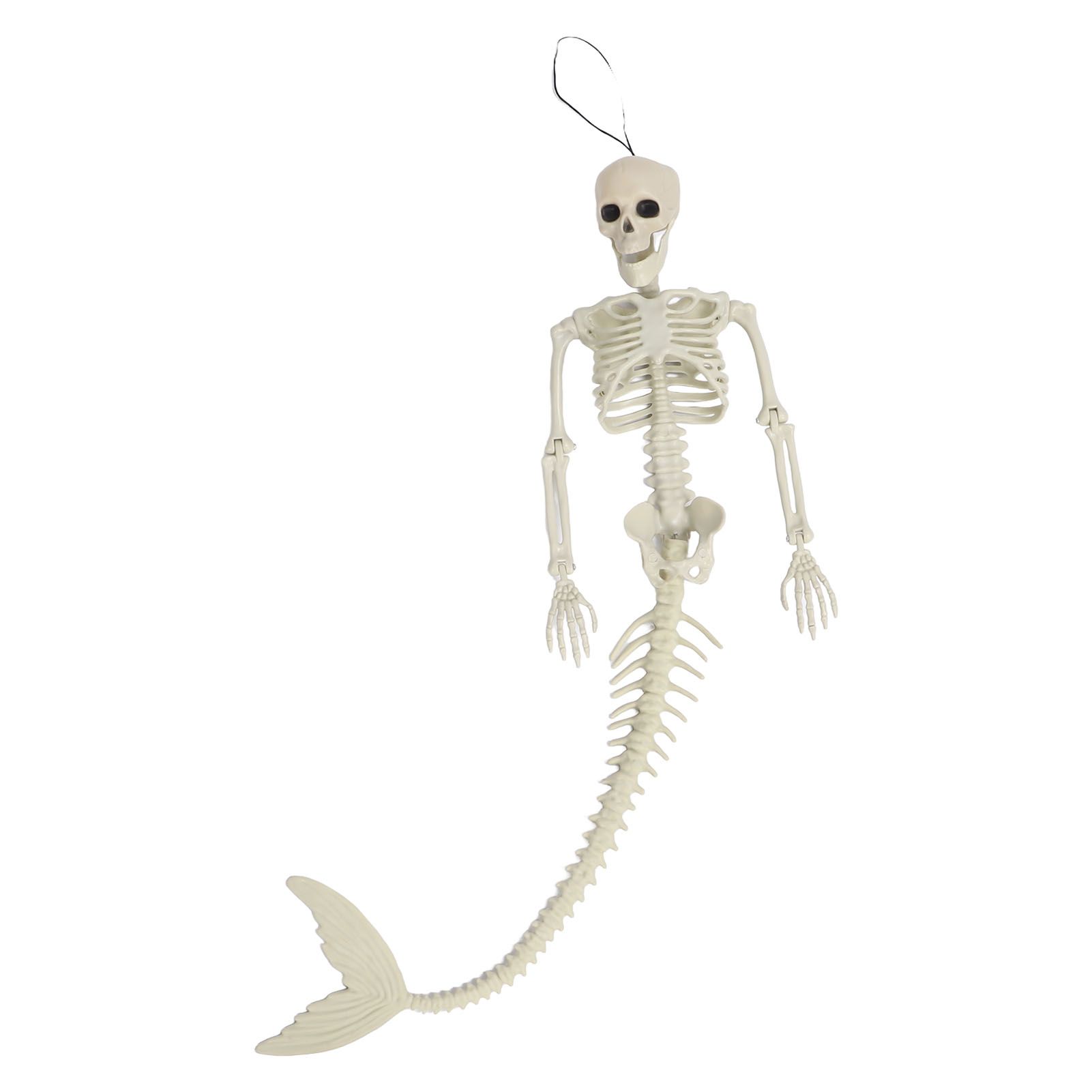 Halloween Skeleton Decoration Realistic Scary Skeleton Figurine Ornament for — image 1