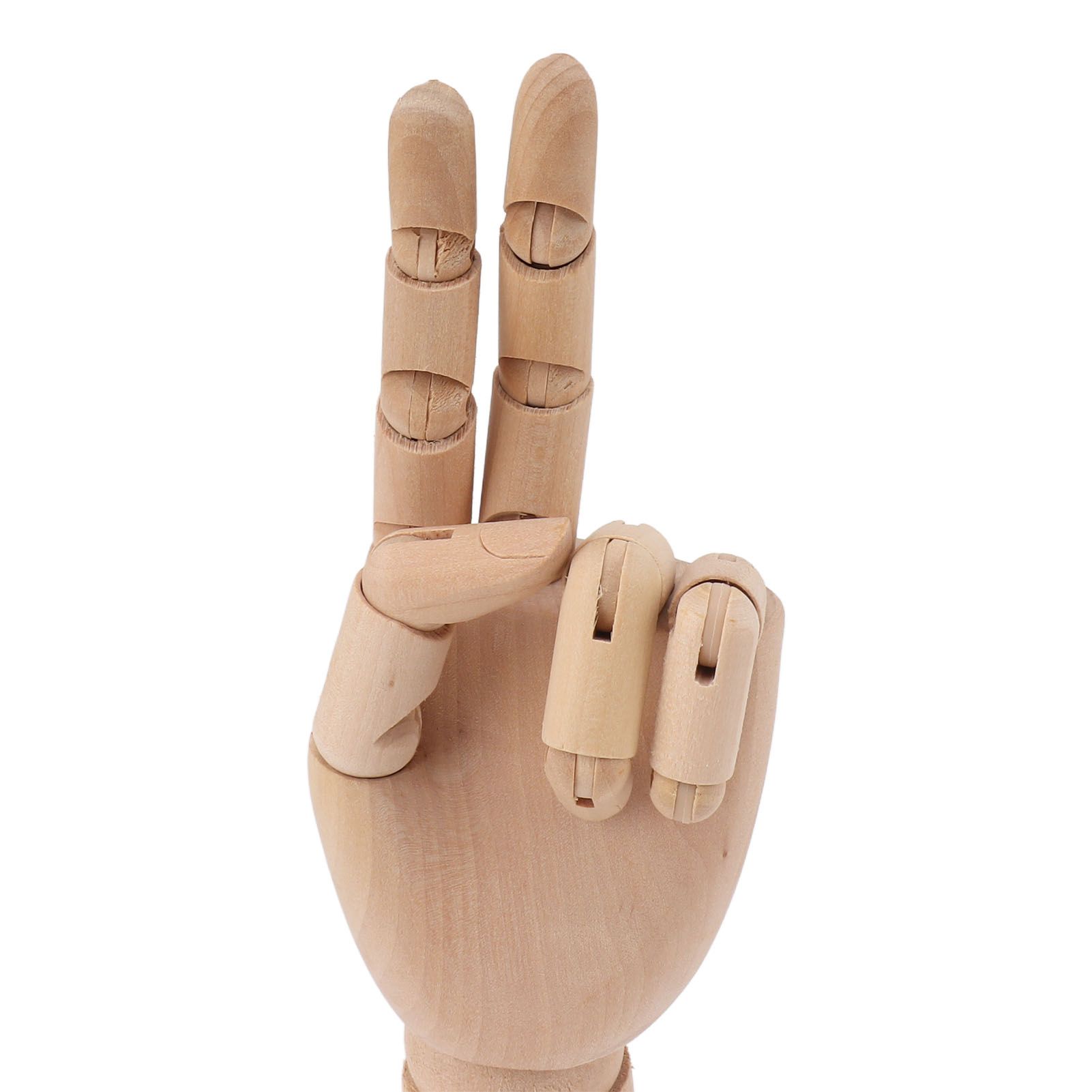 Flexible Wooden Hand Model Moveable Wooden Artists Manikin Hand Figure Hand view 15