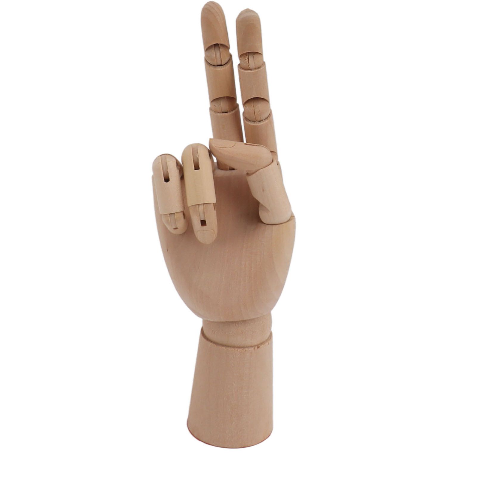 Flexible Wooden Hand Model Moveable Wooden Artists Manikin Hand Figure Hand — image 1