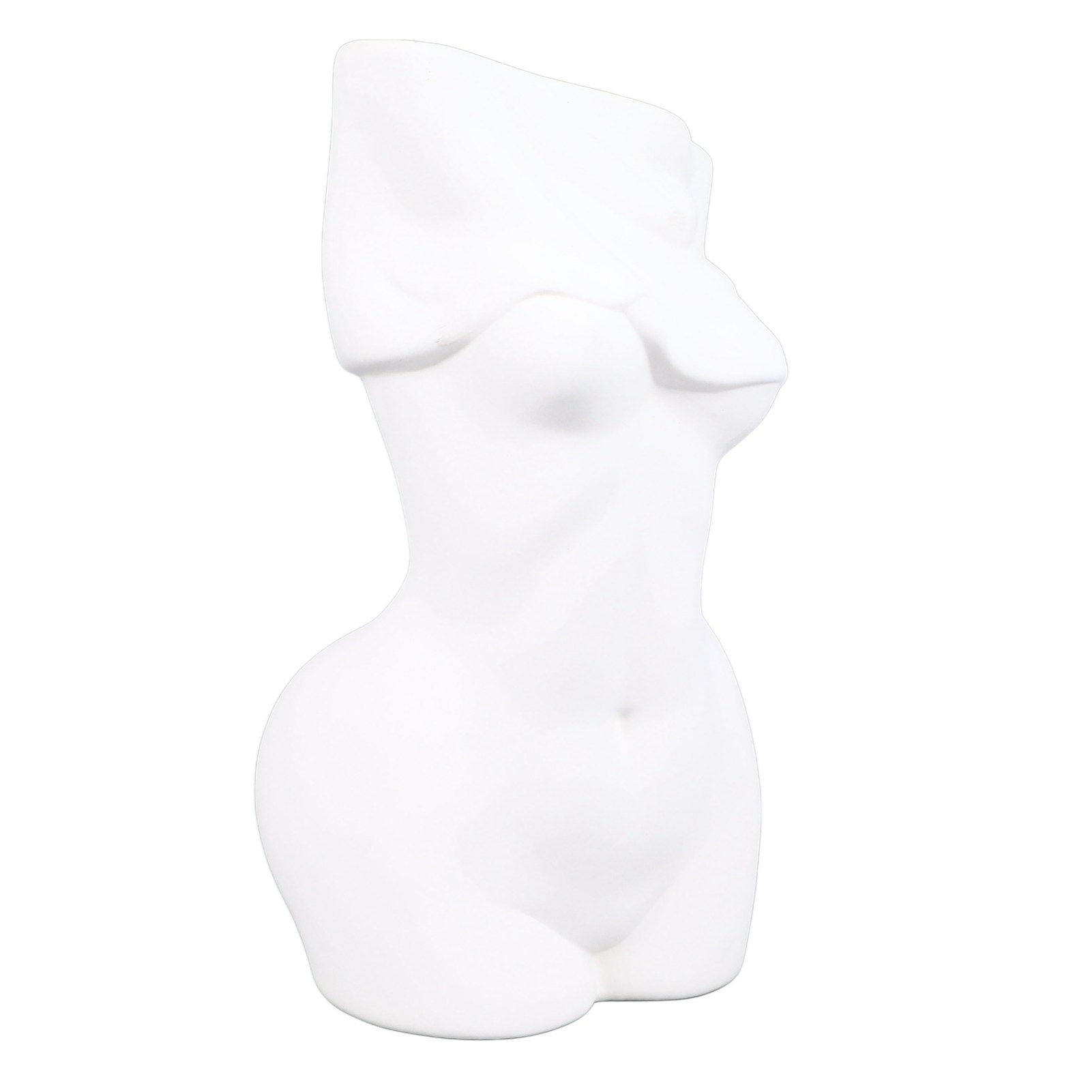 Feminine Body Vase Ceramic Modern Decorative Feminine Curve Flower Vase for view 2