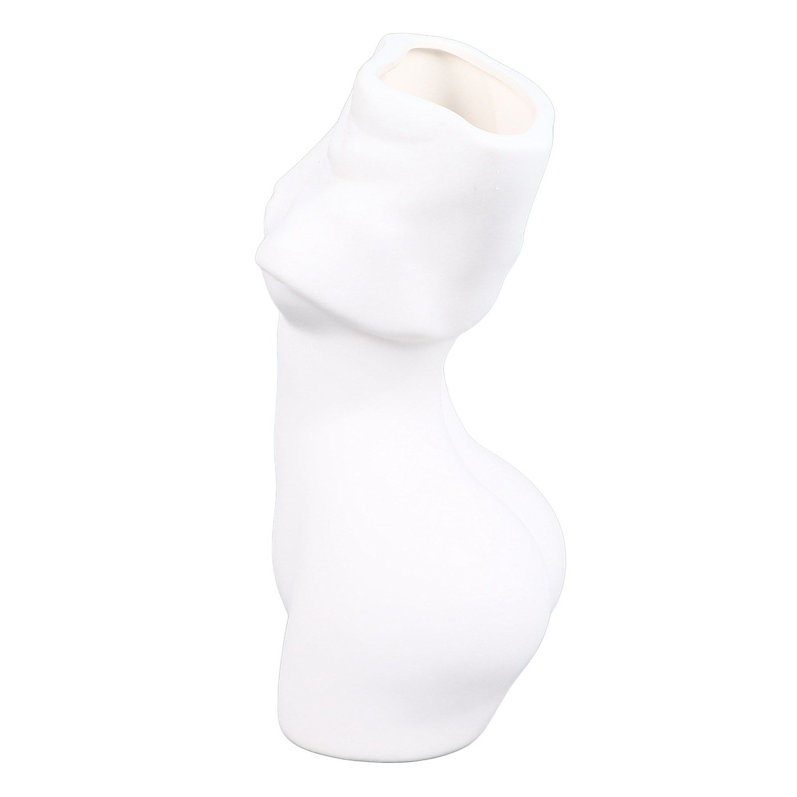 Feminine Body Vase Ceramic Modern Decorative Feminine Curve Flower Vase for view 5