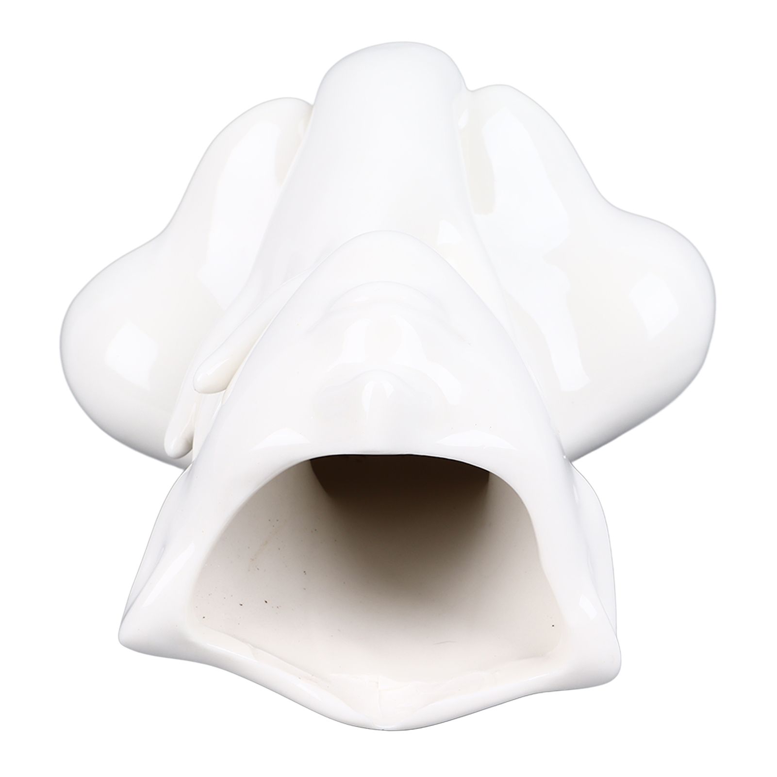Female Face Vase Nordic Style Elegant Flower Vase Smoothly Ceramic Flower Vase view 13