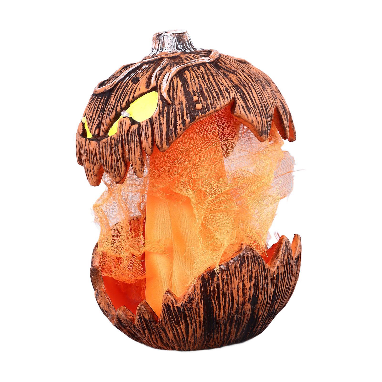 20cm Voice Activated Pumpkin Lifting Lighting Pumpkin Decoration for Indoor view 2