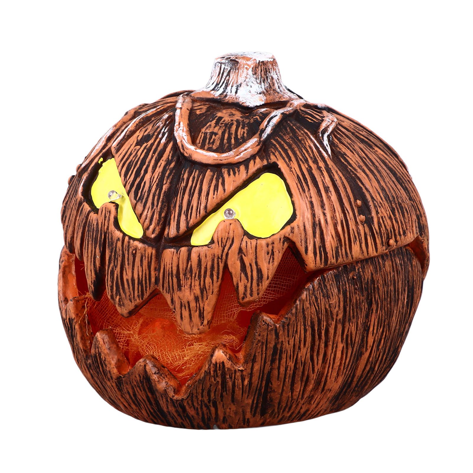 20cm Voice Activated Pumpkin Lifting Lighting Pumpkin Decoration for Indoor view 5