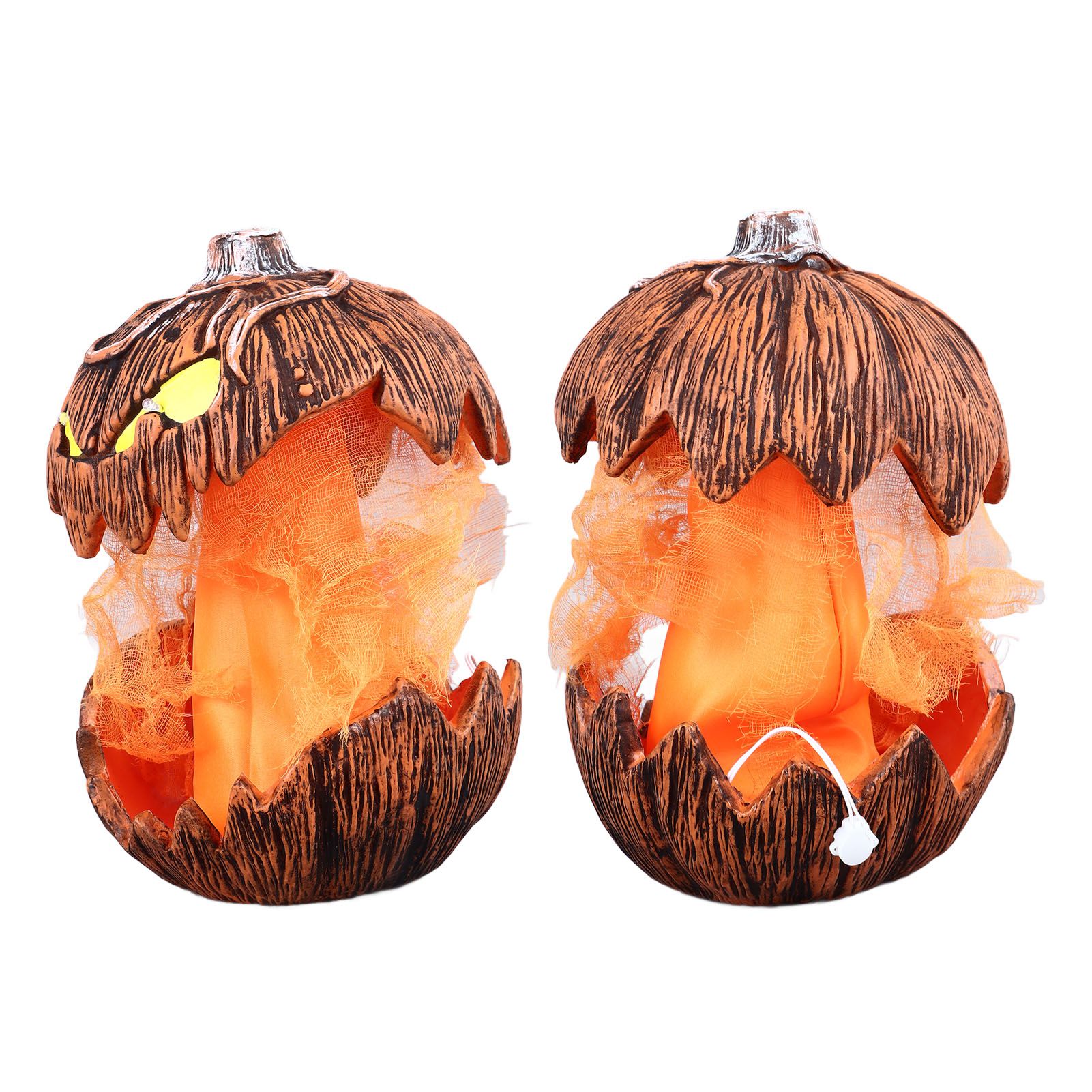 20cm Voice Activated Pumpkin Lifting Lighting Pumpkin Decoration for Indoor view 10