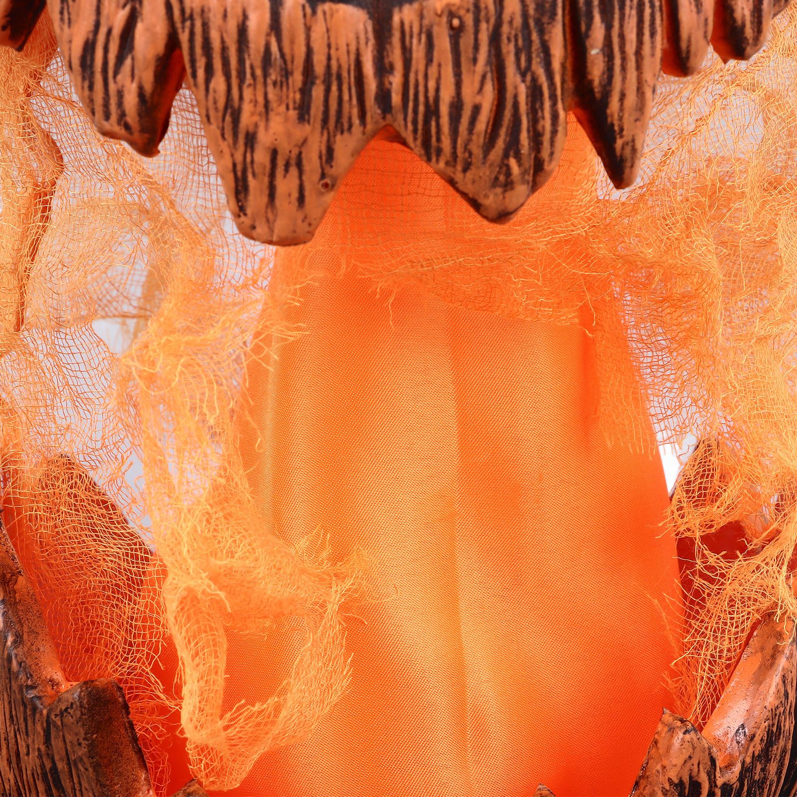 20cm Voice Activated Pumpkin Lifting Lighting Pumpkin Decoration for Indoor view 13