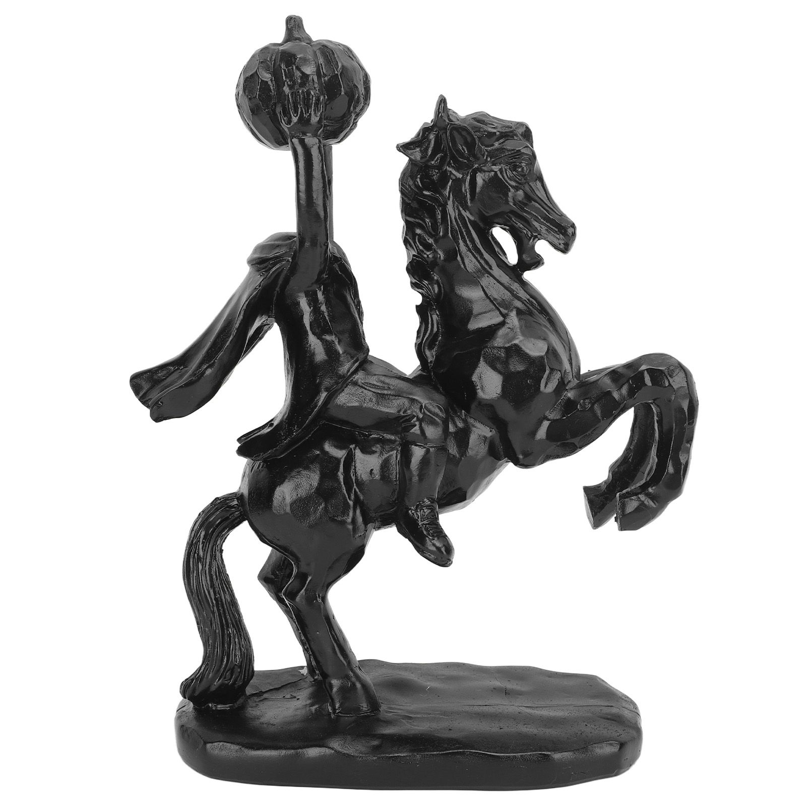 22cm Height Headless Horseman Statue with Pumpkin Horror Headless Horseman view 4