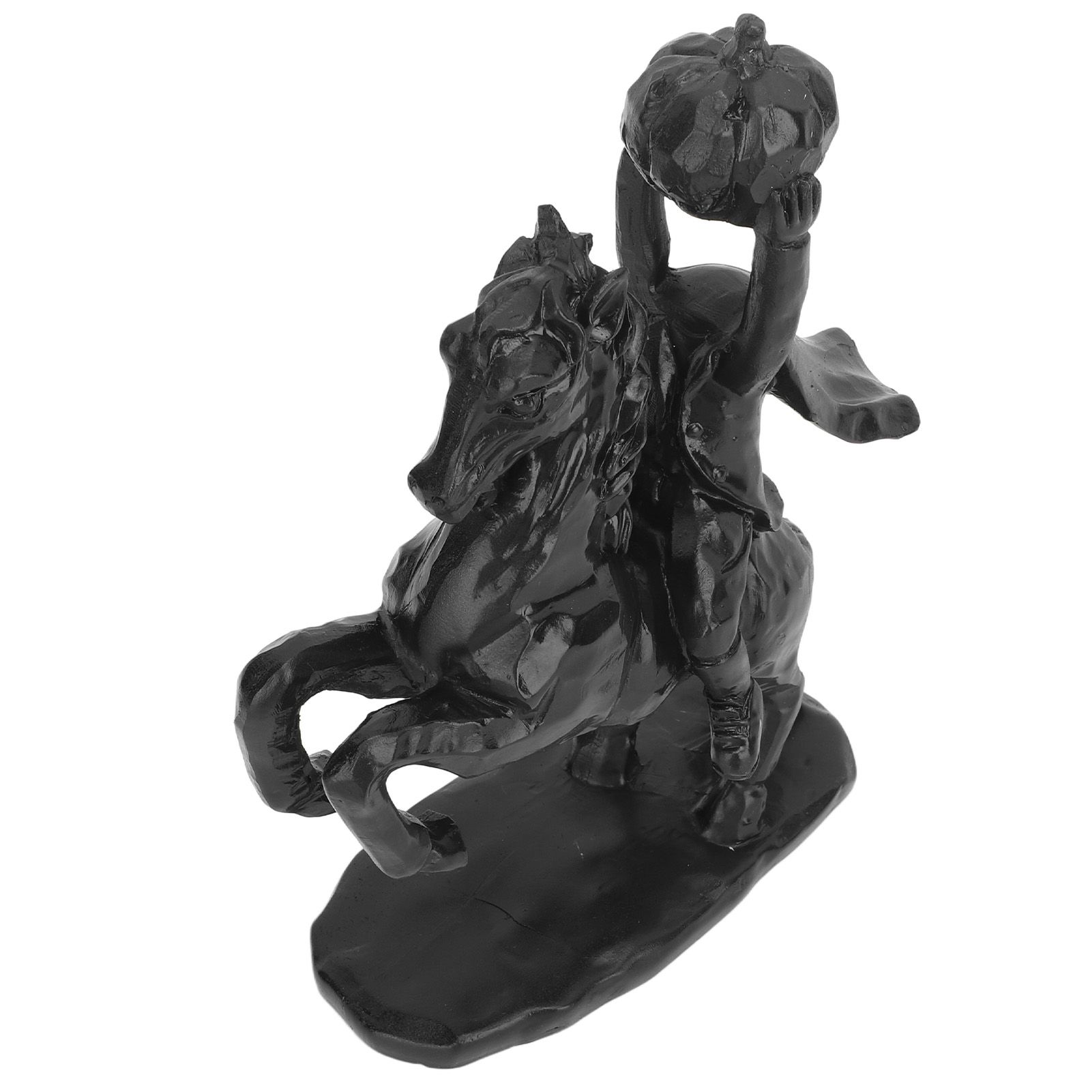 22cm Height Headless Horseman Statue with Pumpkin Horror Headless Horseman view 6