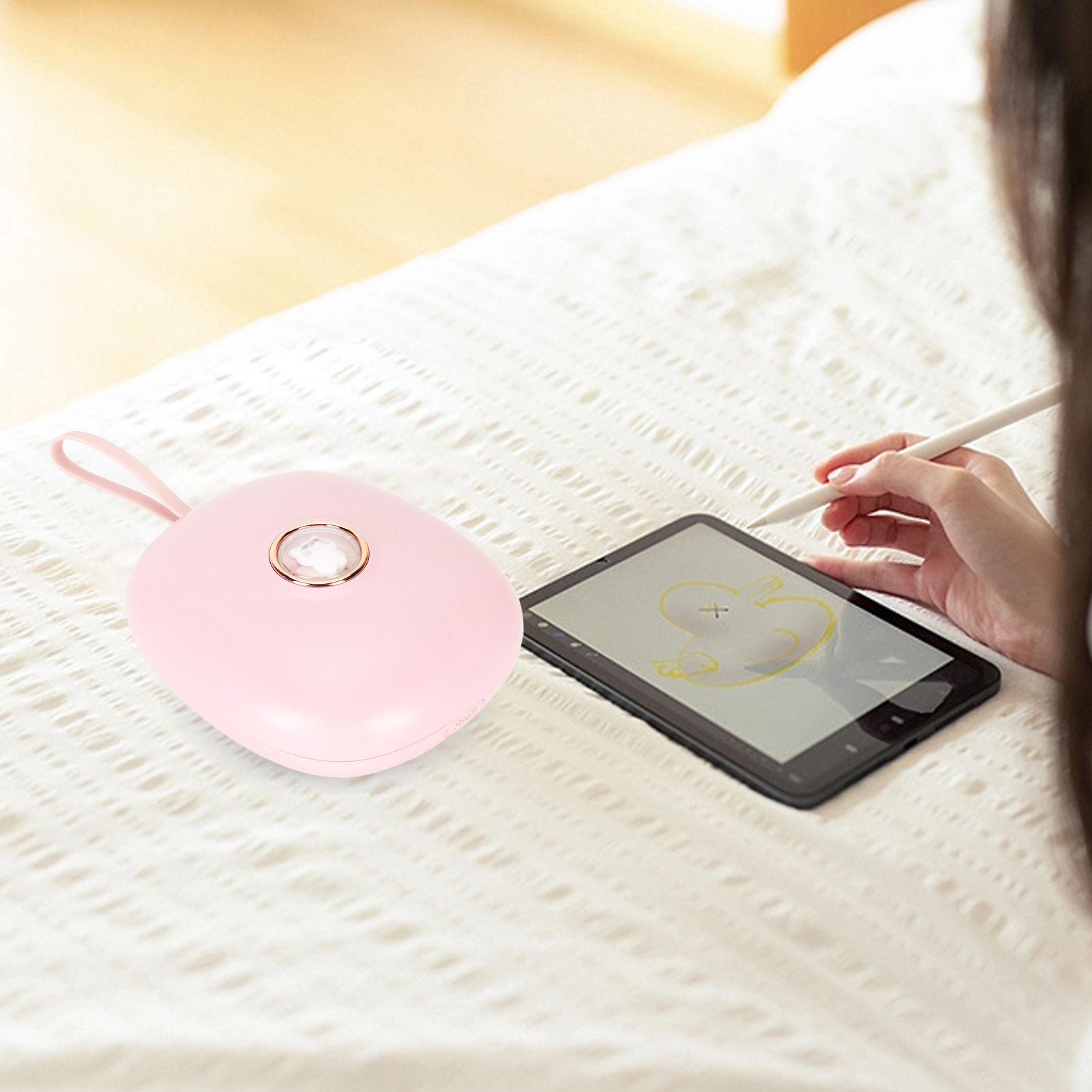 Vibrating Digital Alarm Clock Portable LED Electronic Digital Alarm Clock for view 11