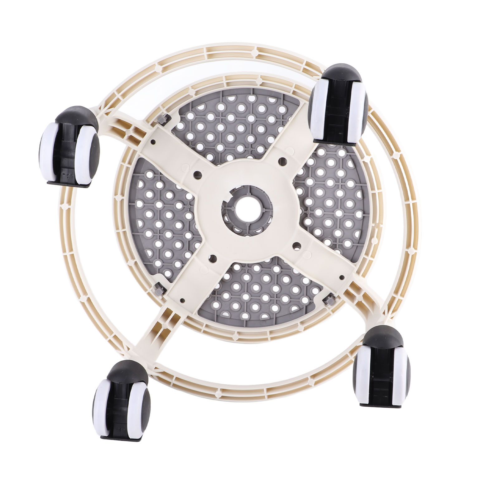 Round Rolling Low Stool Comfortable Universal Wheel Movable Mini Stool High view 9