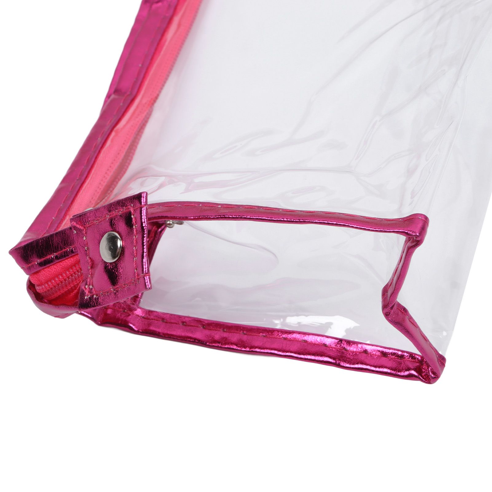 Clear Cosmetic Bag Waterproof Transparent PVC Makeup Toiletry Pouch with view 13