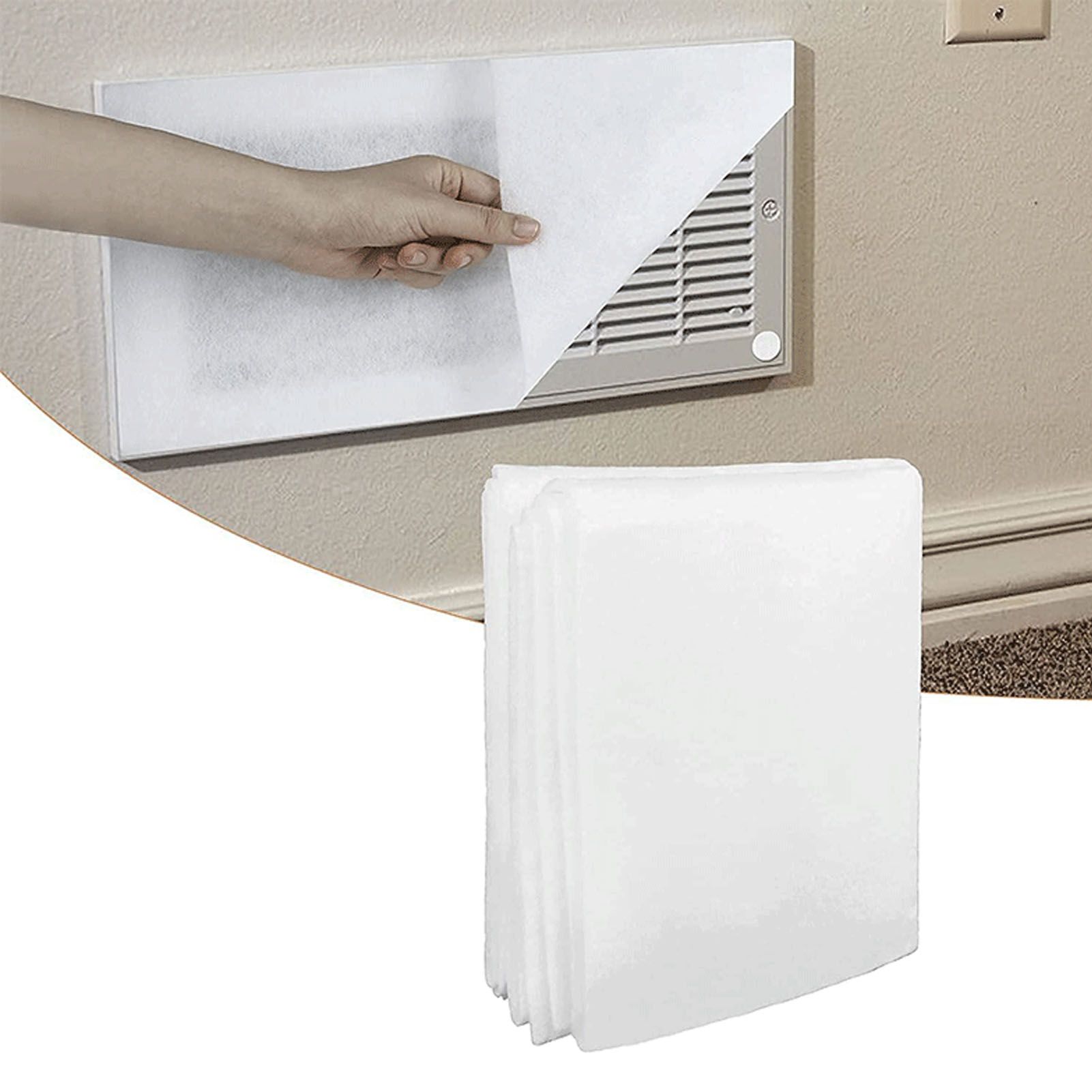 Air Vent Filter Kit Cotton Electrostatic Dust Control Vent Filter with view 11