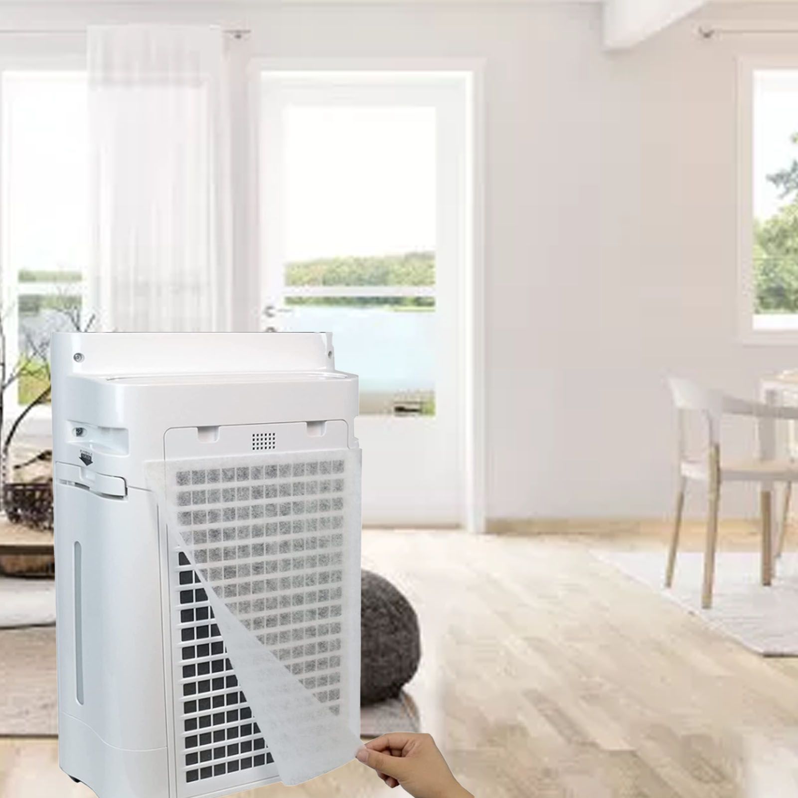 Air Vent Filter Kit Cotton Electrostatic Dust Control Vent Filter with view 12