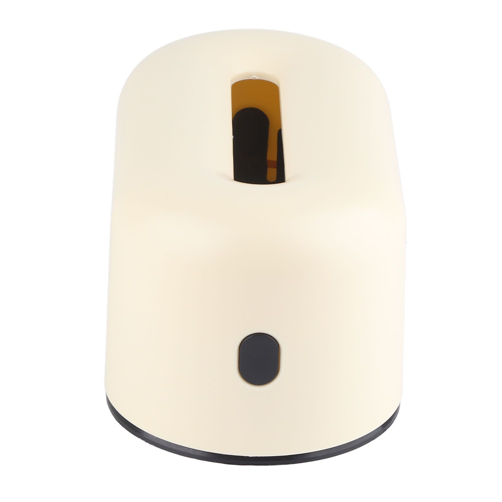 Tissue Box Holder Waterproof Simple Cream Yellow Wide Opening Plastic Tissue view 3