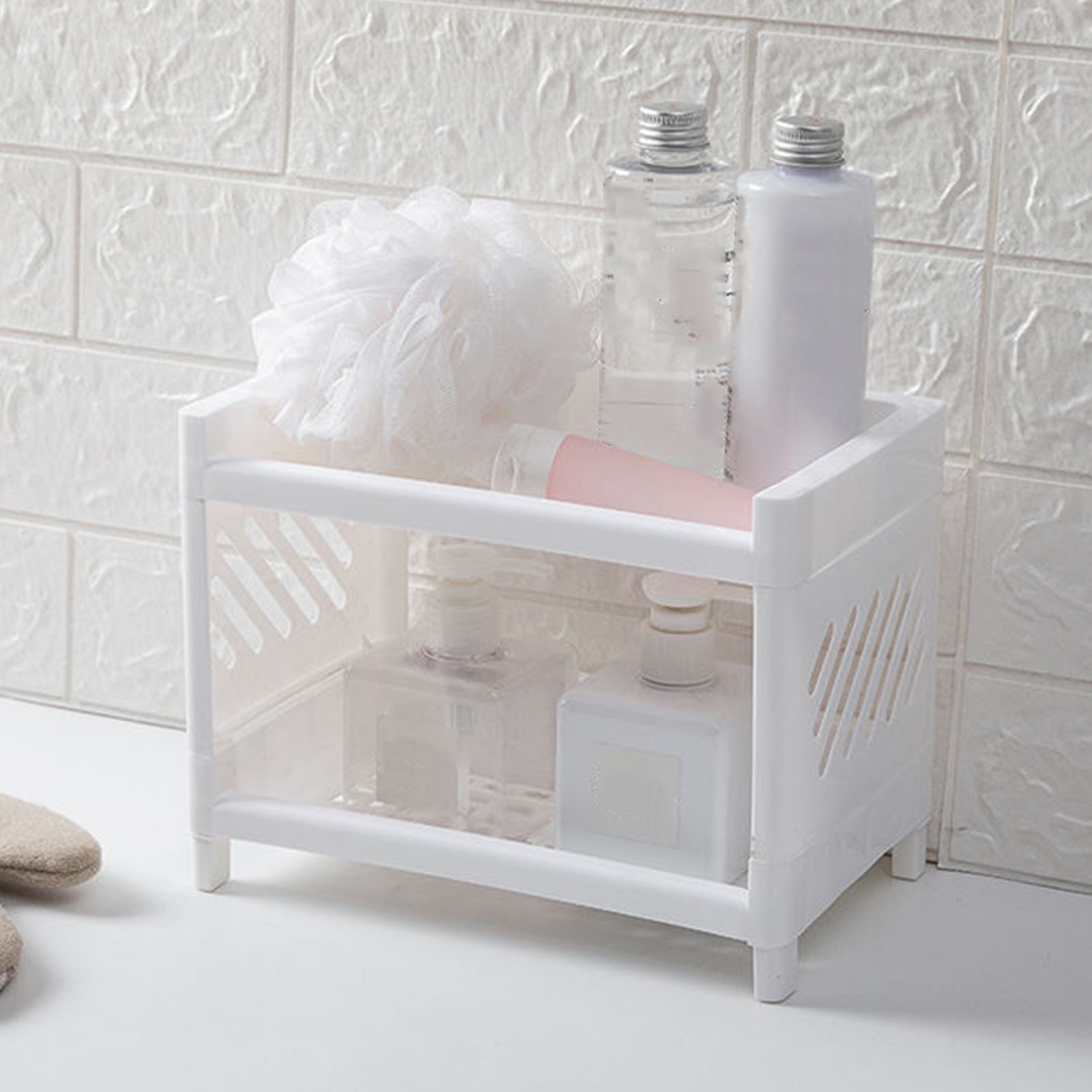 Desktop Storage Shelf Multifunctional Practical Durable Desktop Organizer for view 6