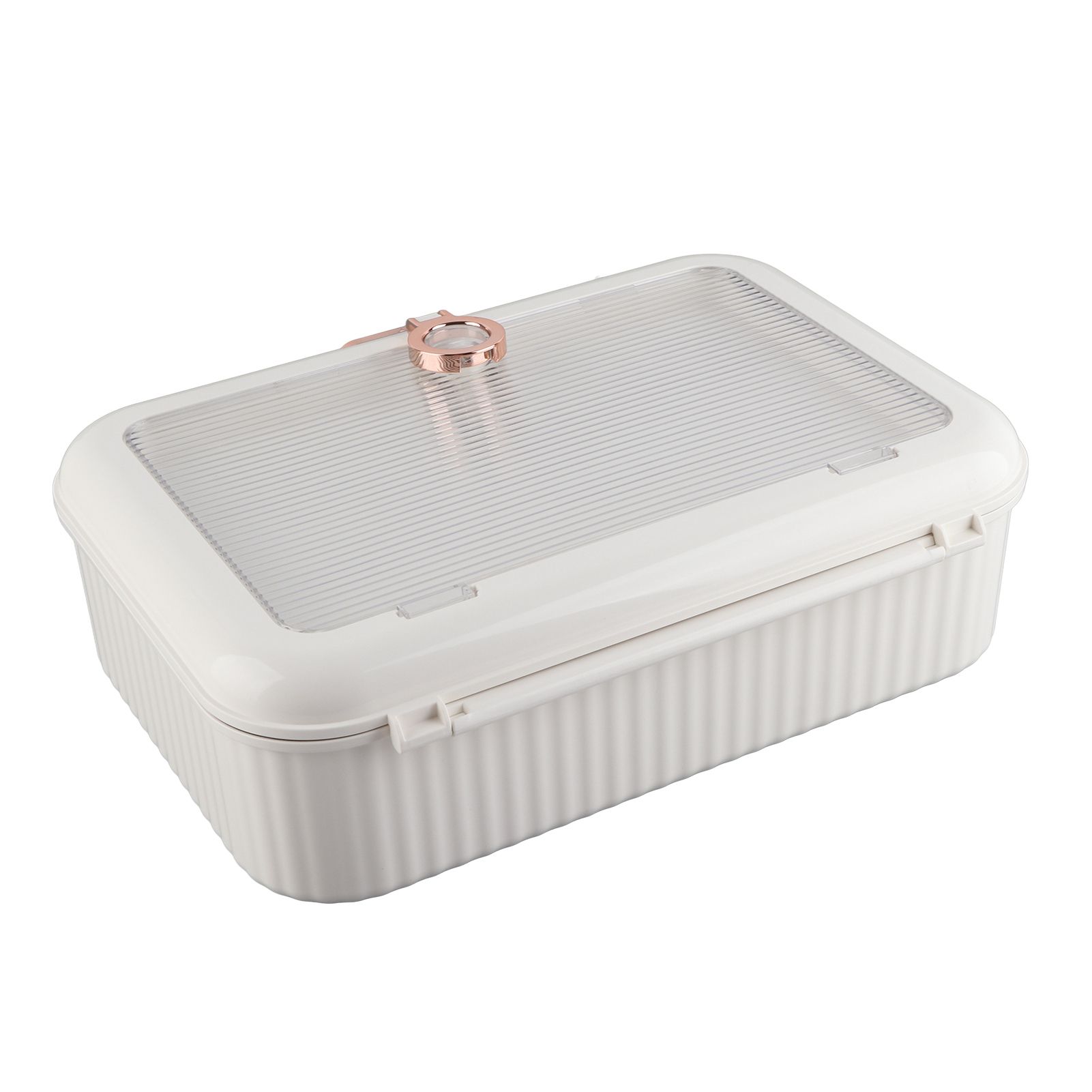 Multifunctional Document Storage Box Large Capacity Two Layer Liner Home view 4