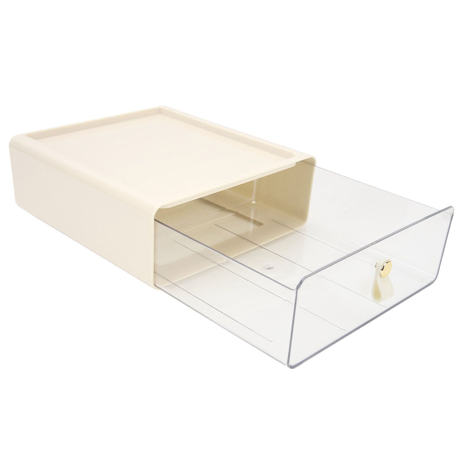 Clear Drawer Storage Box Large Capacity Desktop Drawer Storage Container view 2