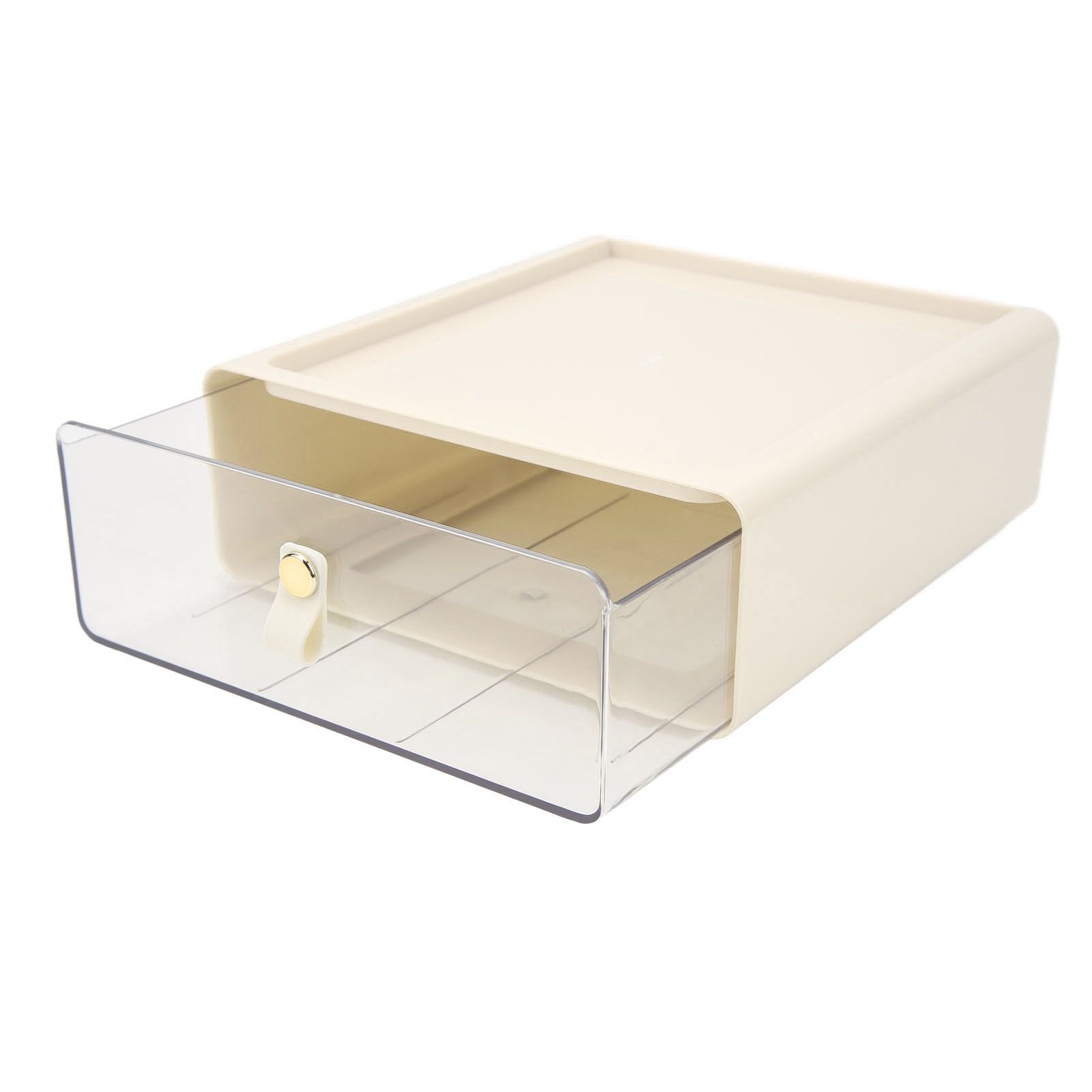 Clear Drawer Storage Box Large Capacity Desktop Drawer Storage Container view 5