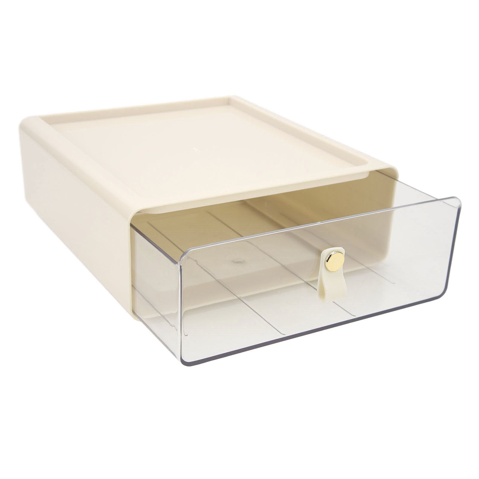 Clear Drawer Storage Box Large Capacity Desktop Drawer Storage Container view 6
