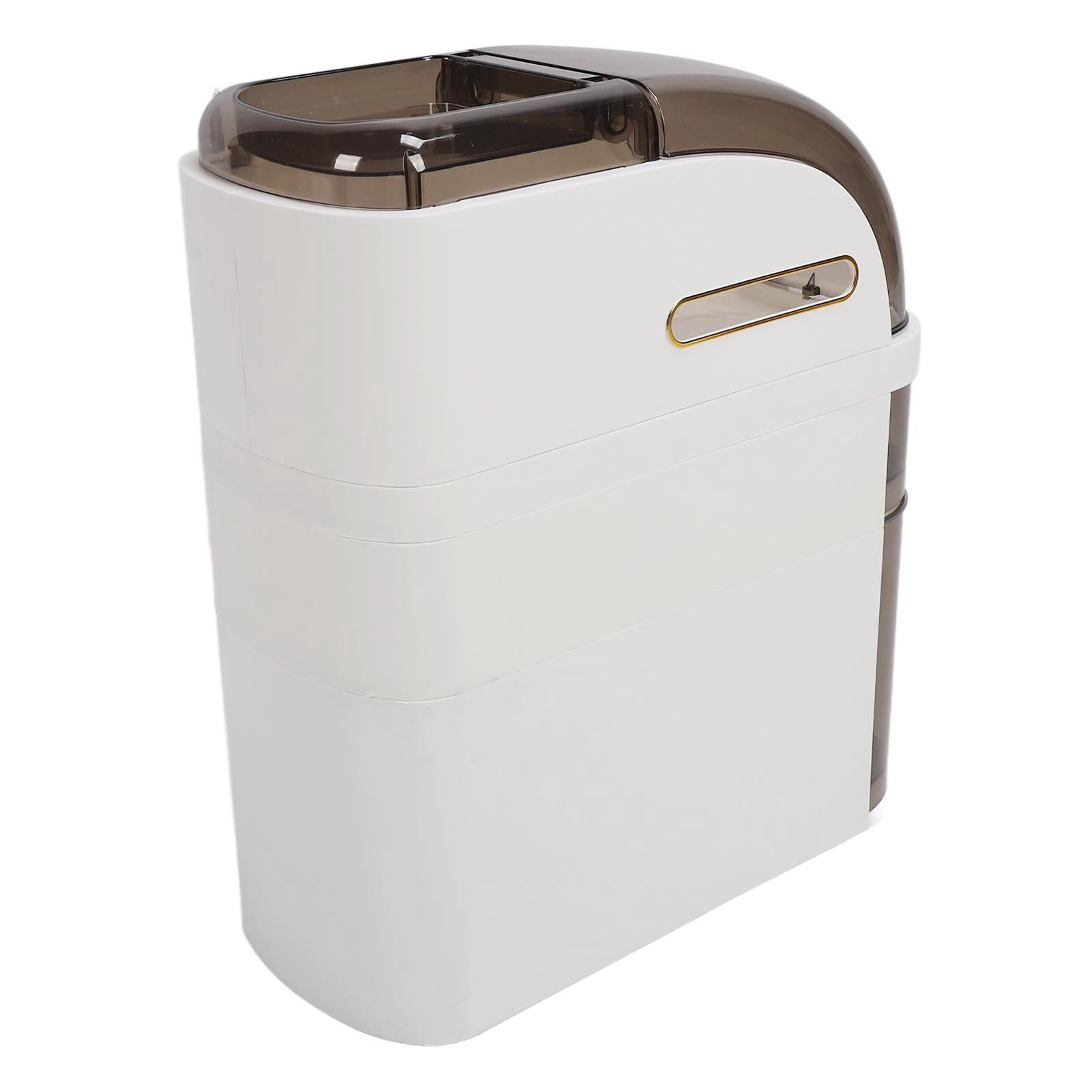 Small Spaces Gaps Cabinet Clear Drawers Narrow Tall Slim Seam Cabinet Vertical view 9