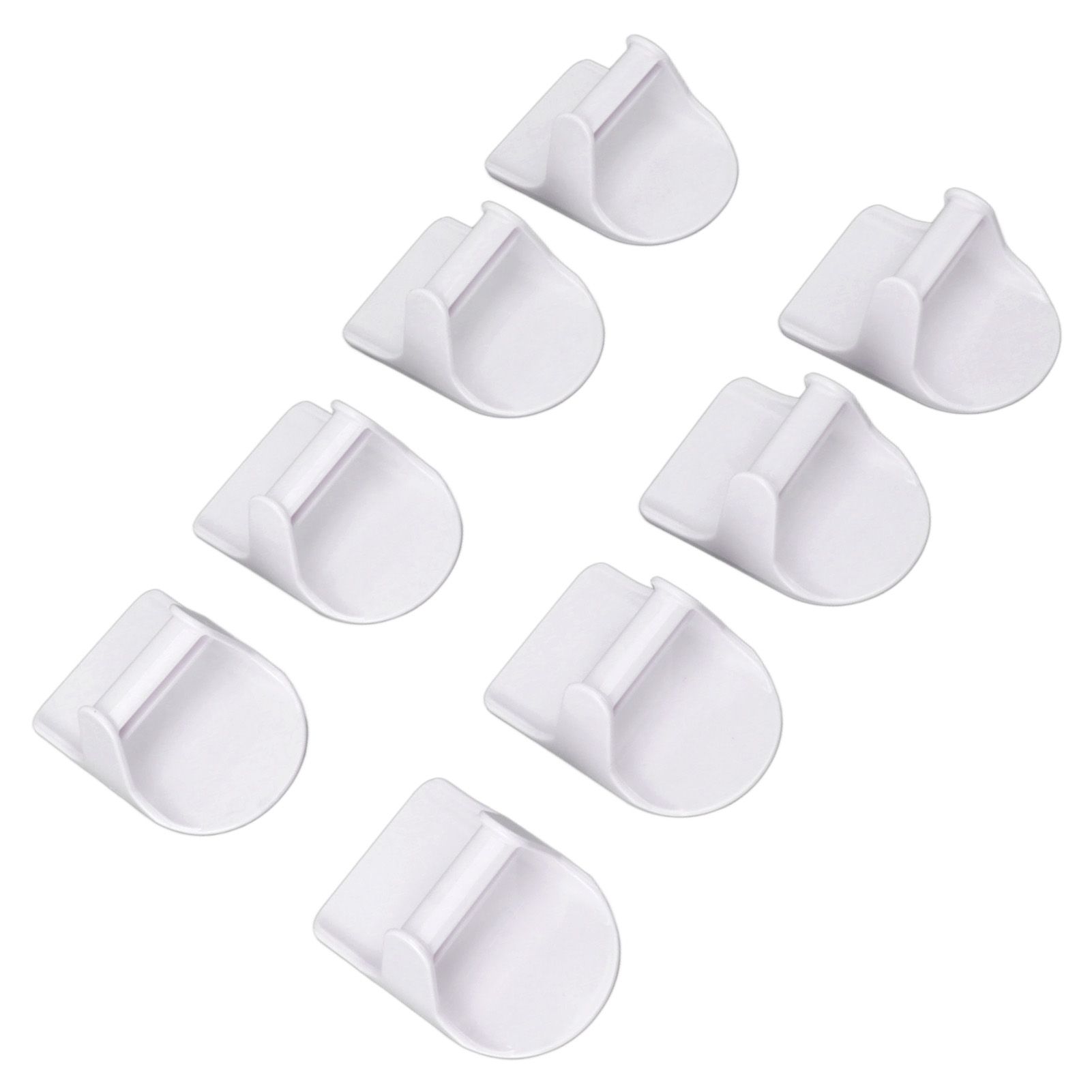 8 PCS Spray Bottle Holder ABS Save Space Strong Adhesive Spray Bottle Hanger view 2