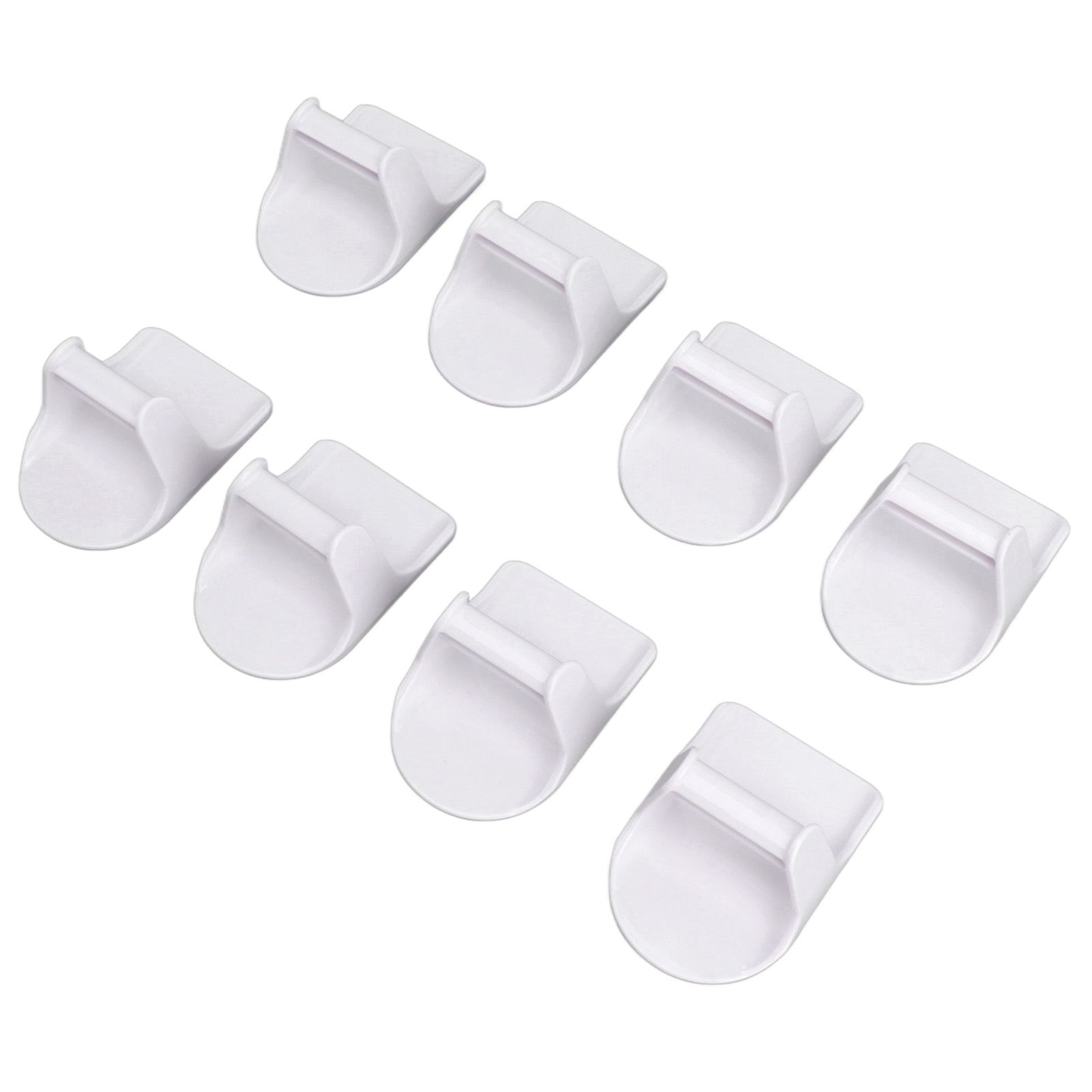 8 PCS Spray Bottle Holder ABS Save Space Strong Adhesive Spray Bottle Hanger view 3