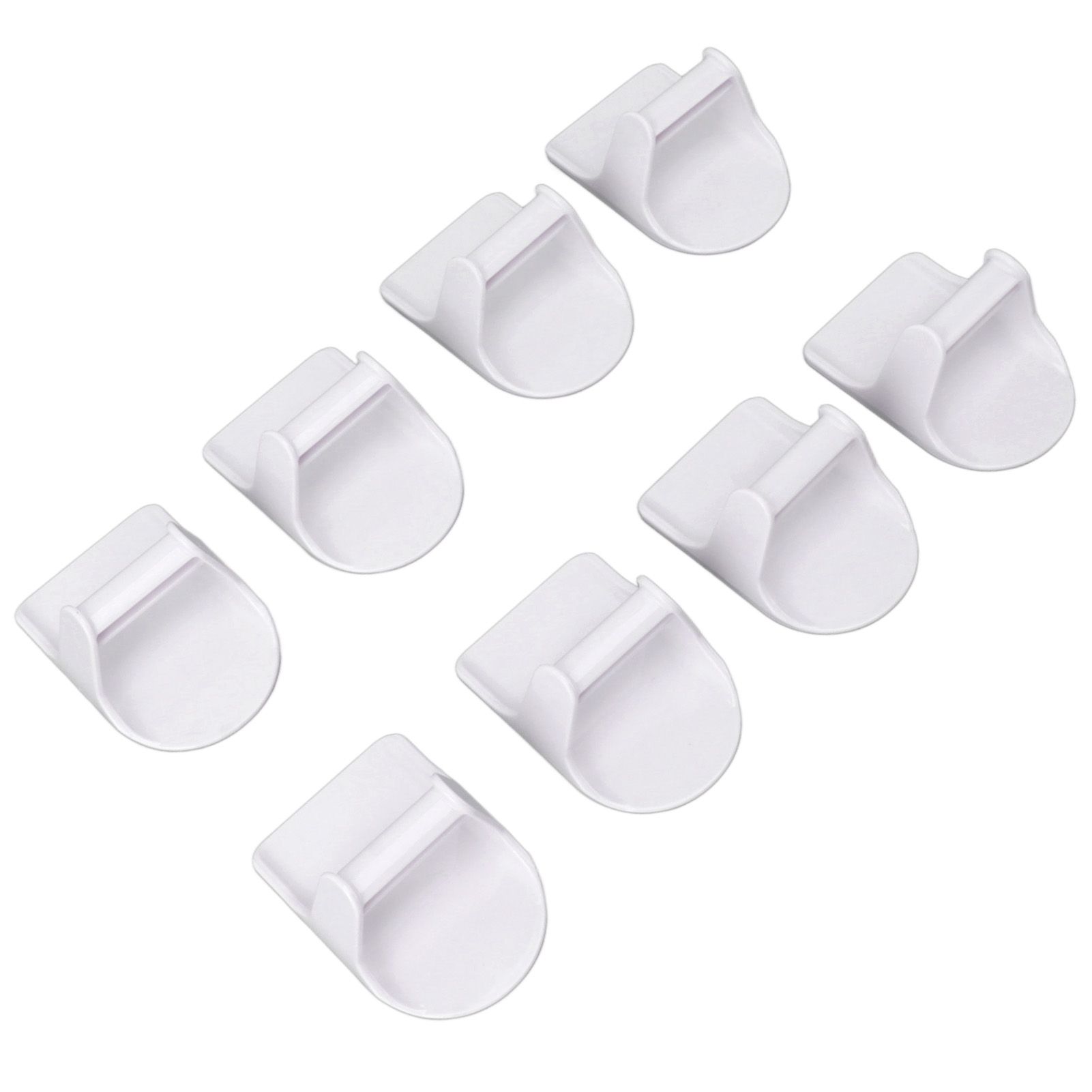 8 PCS Spray Bottle Holder ABS Save Space Strong Adhesive Spray Bottle Hanger view 4