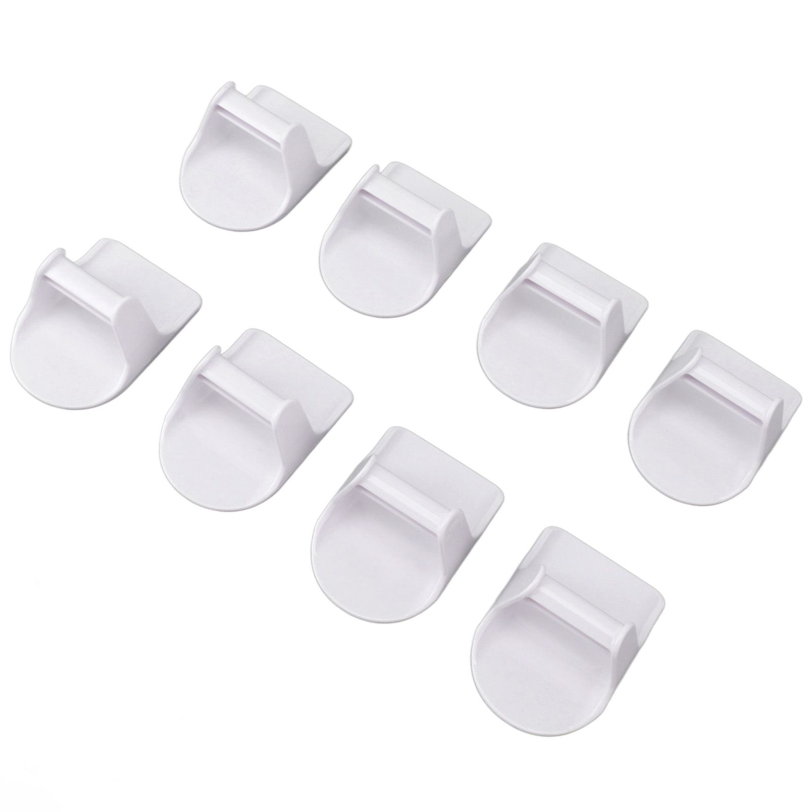 8 PCS Spray Bottle Holder ABS Save Space Strong Adhesive Spray Bottle Hanger view 5