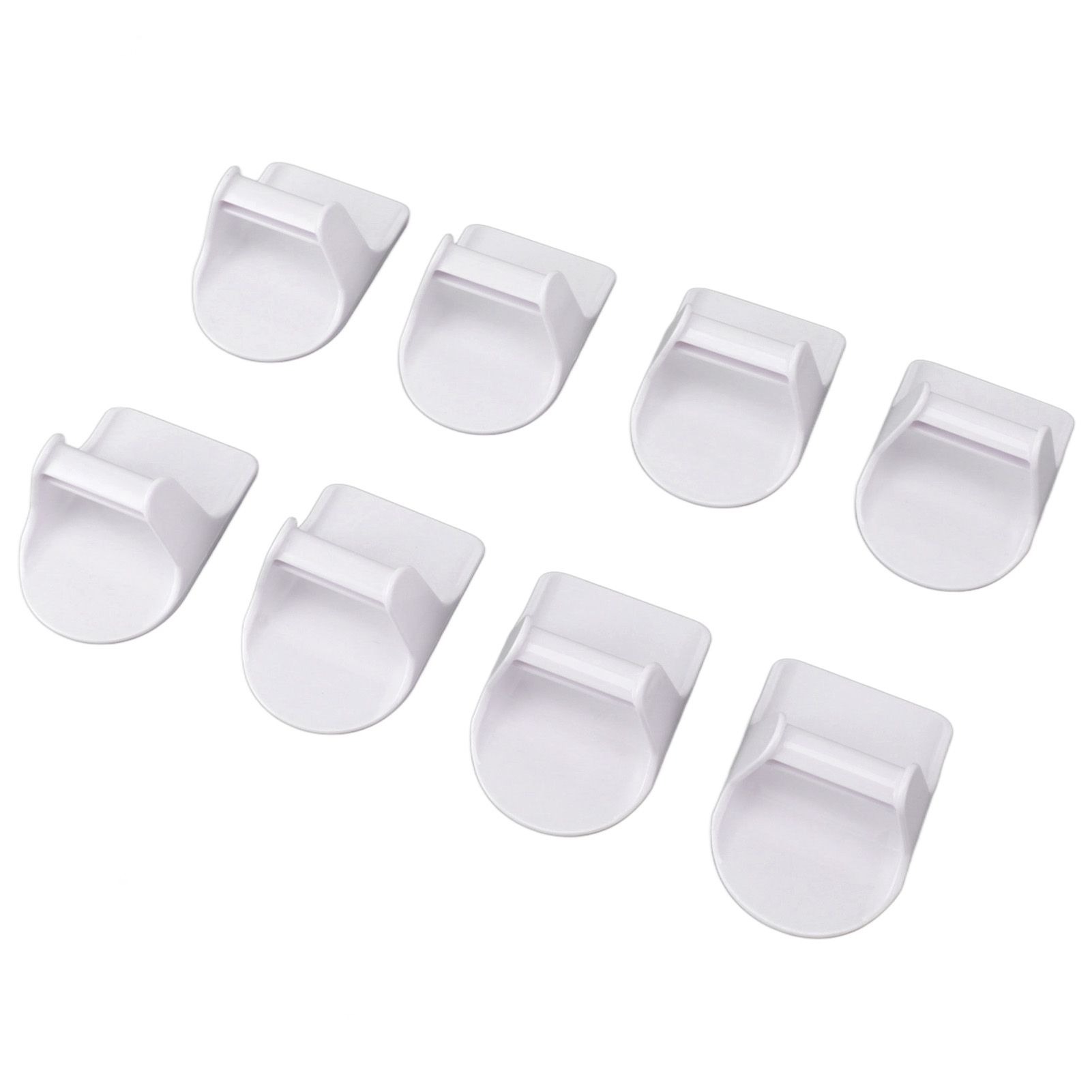 8 PCS Spray Bottle Holder ABS Save Space Strong Adhesive Spray Bottle Hanger view 8
