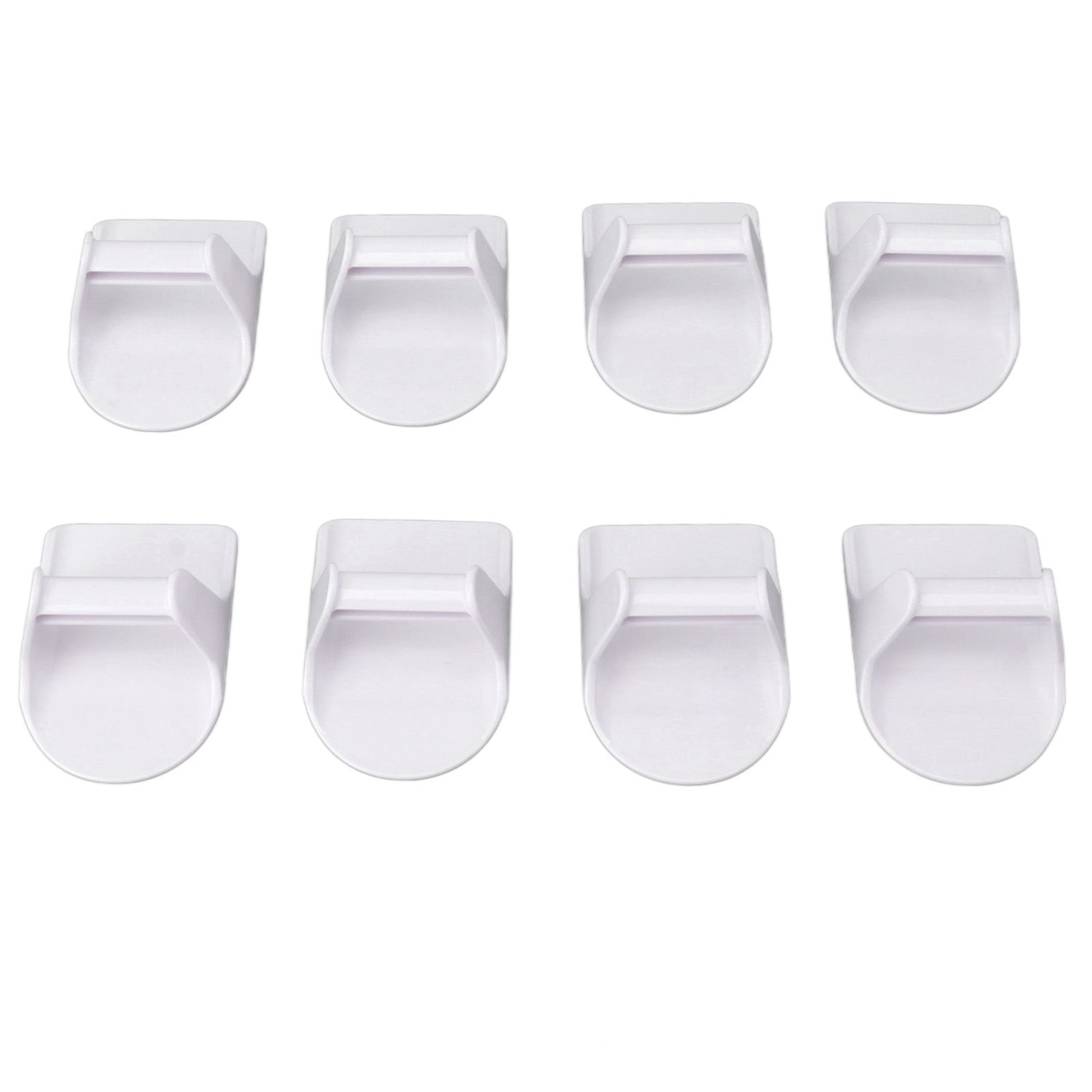8 PCS Spray Bottle Holder ABS Save Space Strong Adhesive Spray Bottle Hanger view 9